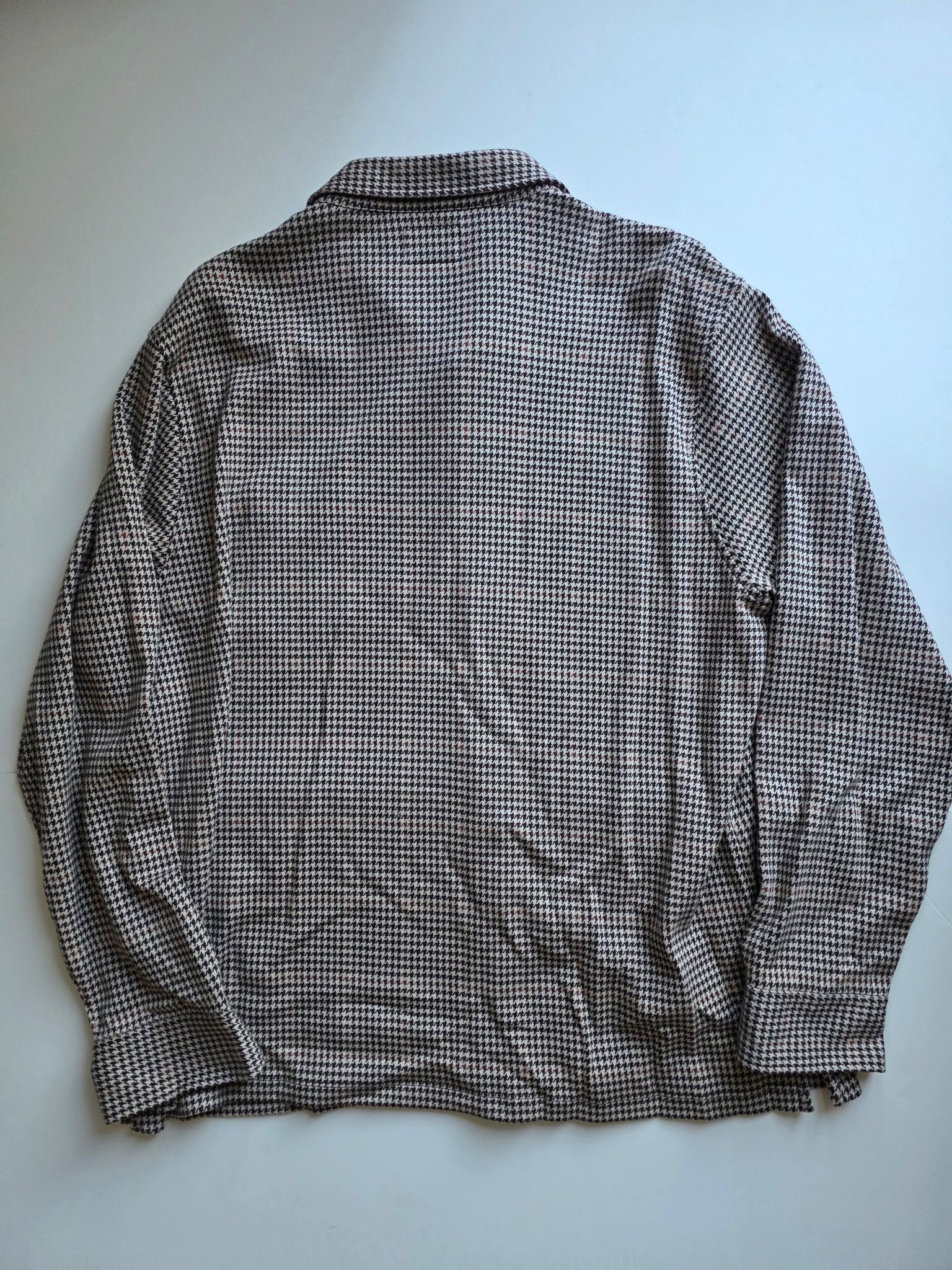 Todd Snyder Todd Snyder Houndstooth Plaid Overshirt - Brown - XXL (NWT) Size US XXL / EU 58 / 5 - 8 Thumbnail