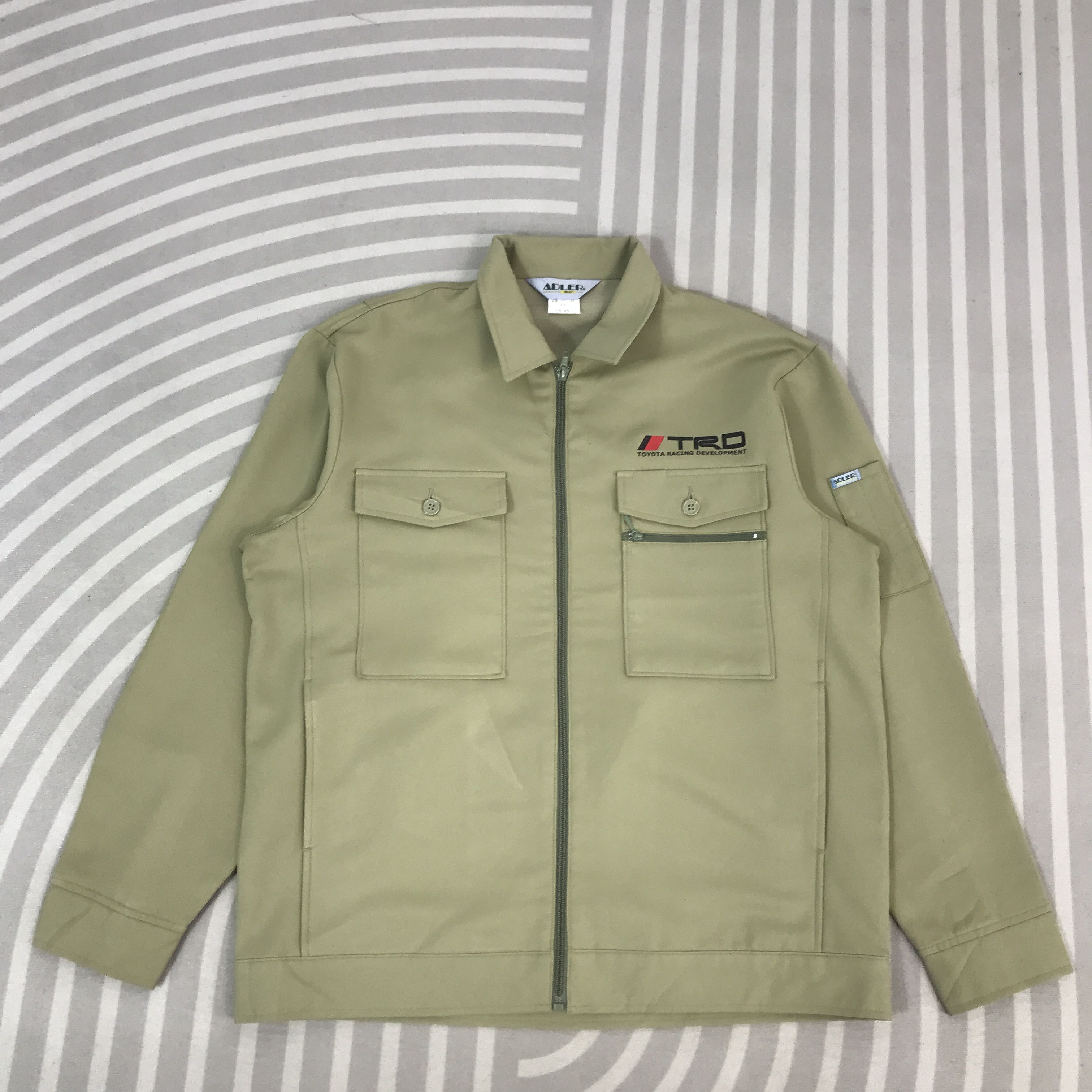 Japanese Brand Vintage Toyota TRD Racing Tram custom Jacket K67B10 Size US L / EU 52-54 / 3 - 3 Thumbnail