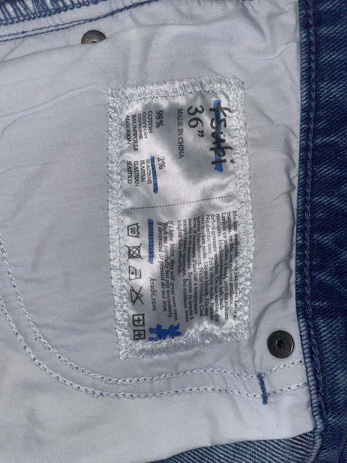 Ksubi KSUBI ‘Hazlow Recovery’ Size US 36 / EU 52 - 3 Thumbnail