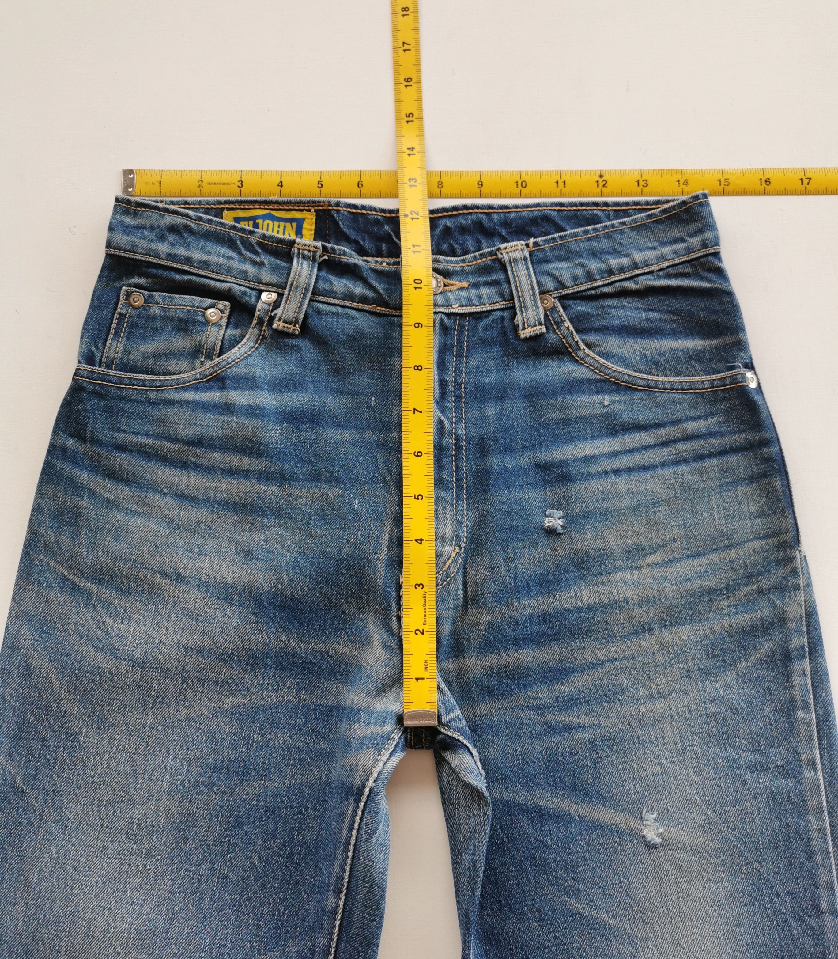 Jean Japanese Brand Eljohn Denim Jeans Size US 29 - 8 Thumbnail