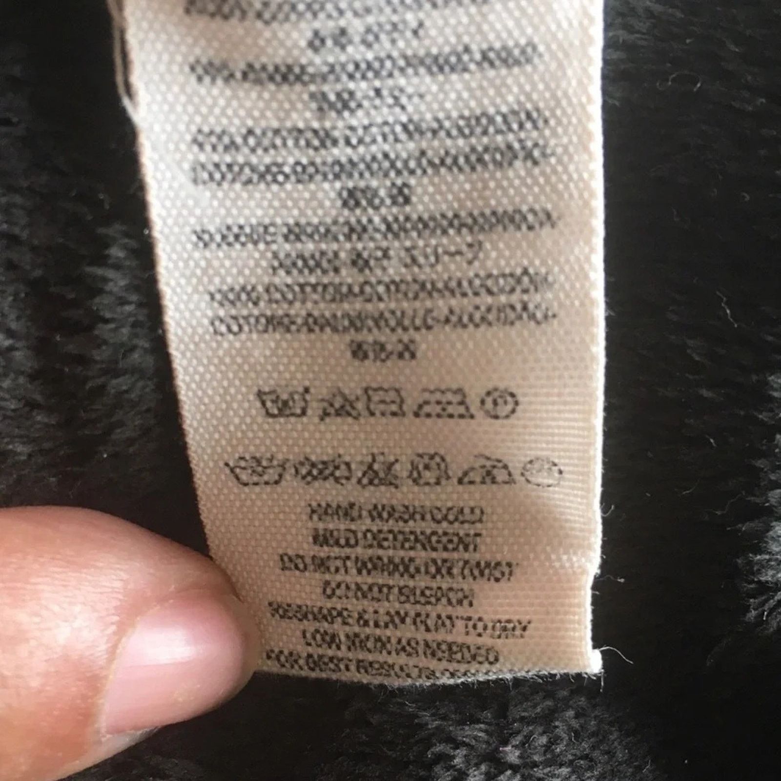 Free People We The Free black/white sweater, lace inserts, size med Size M / US 6-8 / IT 42-44 - 8 Thumbnail