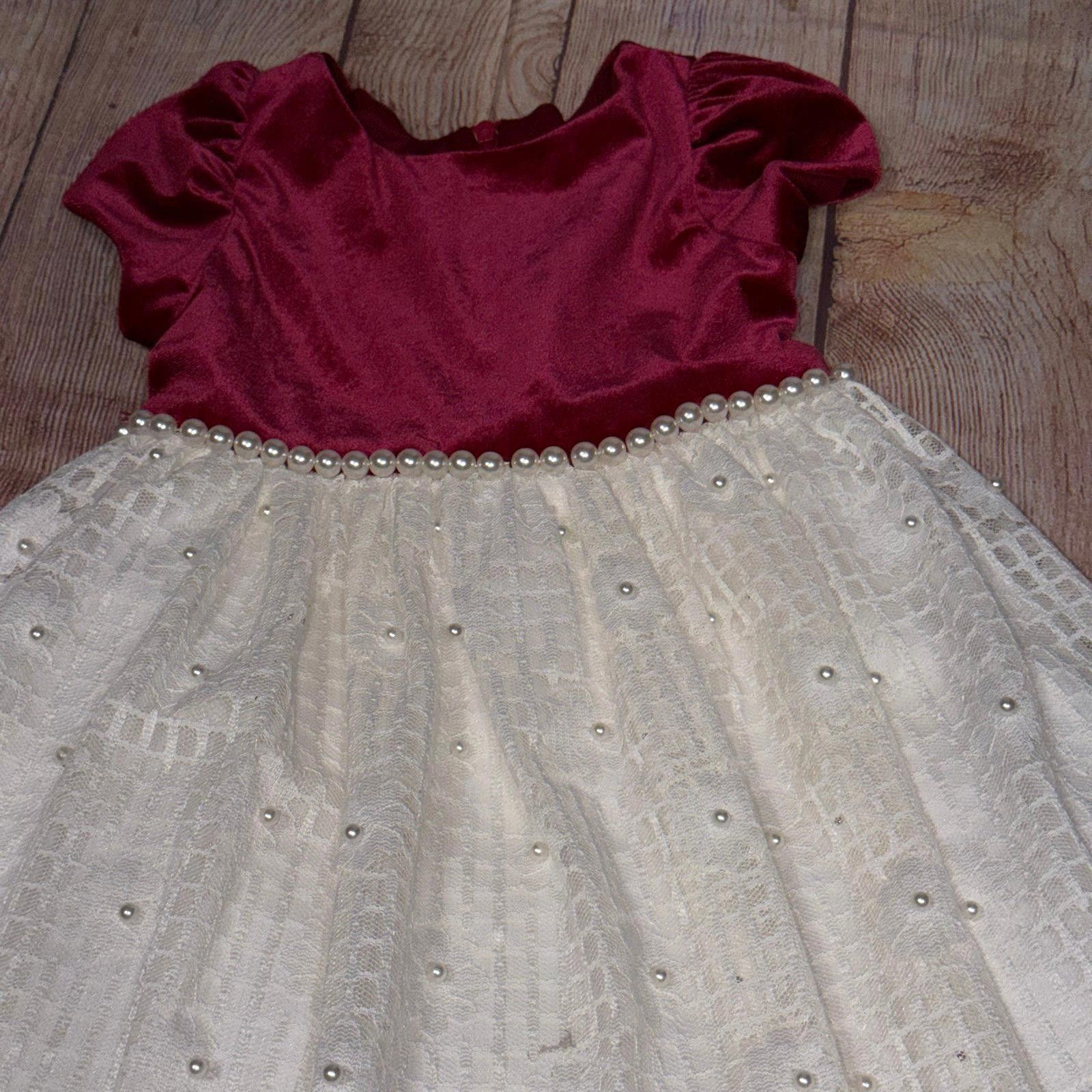 Other American Princess Girls' Pearl Embellished Dress Size 5 Size XS / US 0-2 / IT 36-38 - 4 Thumbnail
