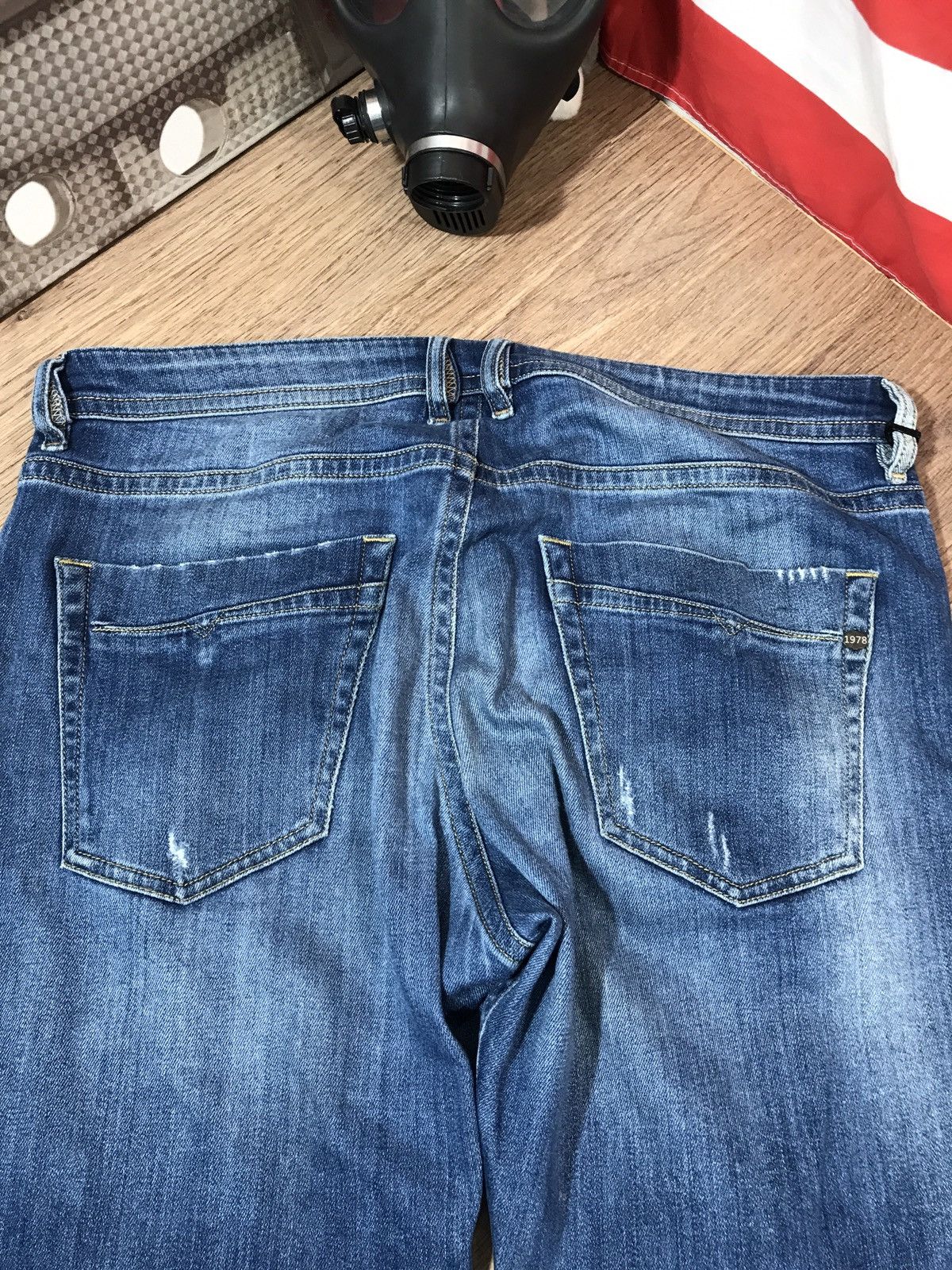 Diesel × Vintage Vintage Diesel Distressed Denim Pants Jeans Size US 36 / EU 52 - 9 Thumbnail