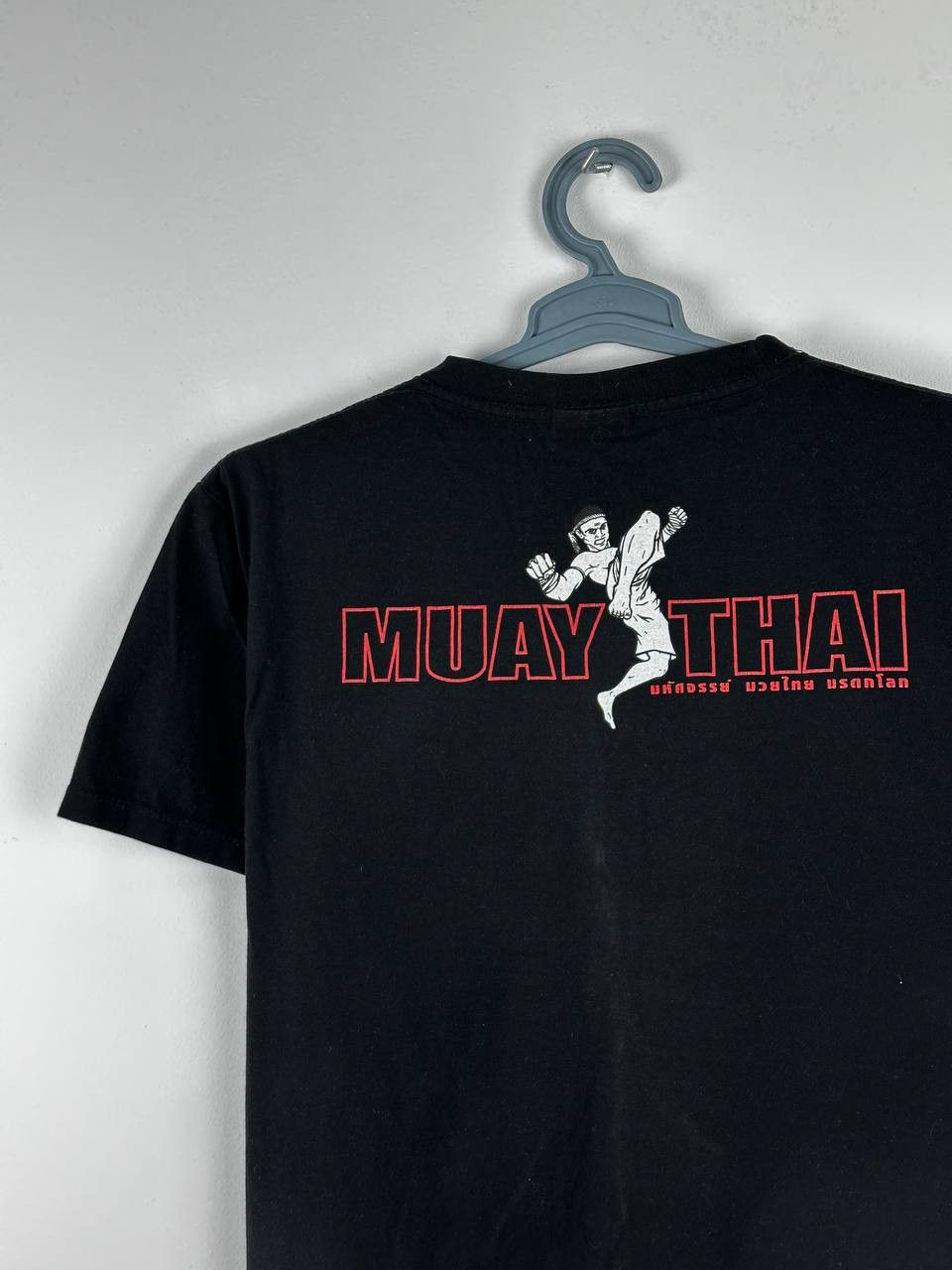 Japanese Brand × Vintage Vintage Muay Thai Boxing Sport Twins T Shirt Size US M / EU 48-50 / 2 - 7 Thumbnail