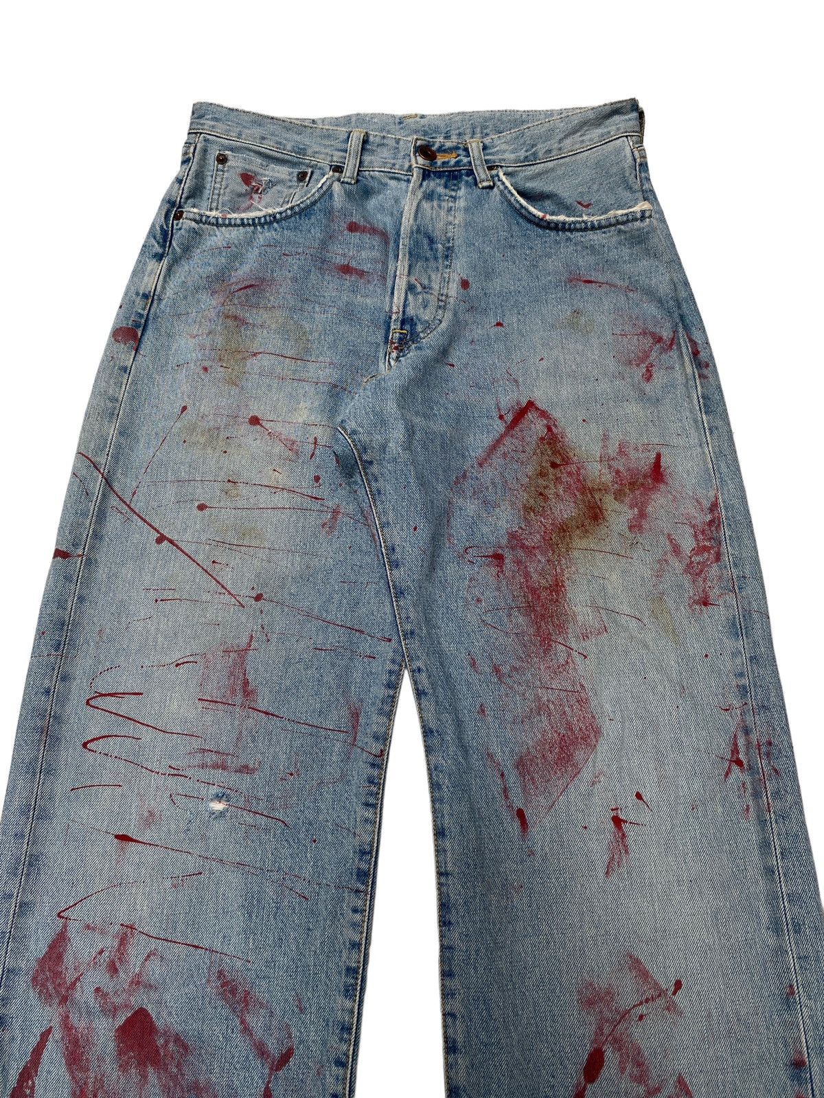 Edwin Vintage Brand Edwin Distressed Jeans 1990s Size US 30 / EU 46 - 6 Thumbnail