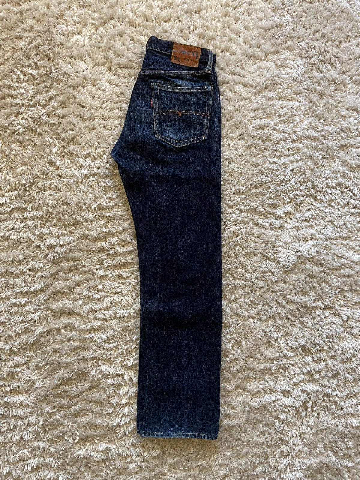 EIGHT-G Jean Eight-G Lot 402 WW2 1944 Selvedge 17oz Made in Japan Size US 29 - 3 Thumbnail