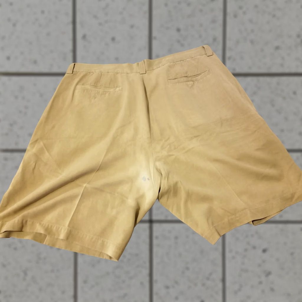 Tommy Bahama Mens Tommy Bahama Shorts 36 Khaki Silk Chino Size US 36 / EU 52 - 1 Thumbnail