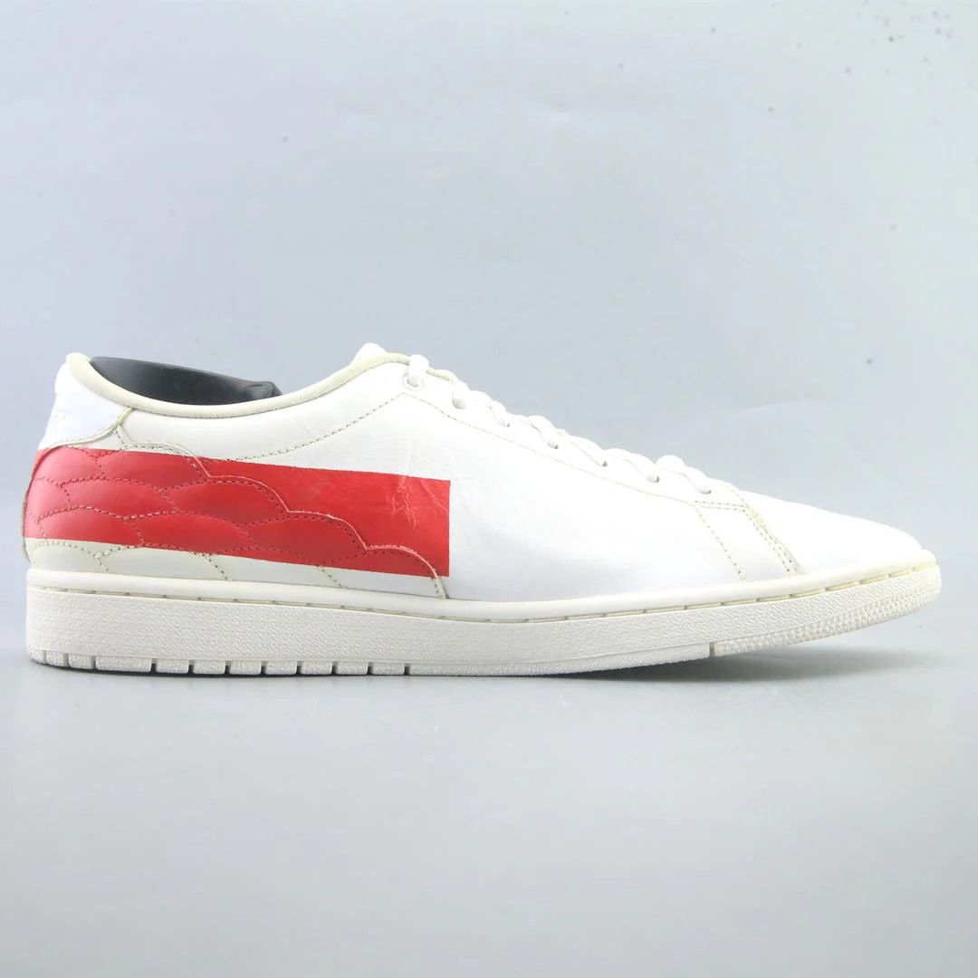 Nike Nike Air Jordan 1 Centre Court sneakers white red colorway Size US 7 / EU 40 - 2 Thumbnail