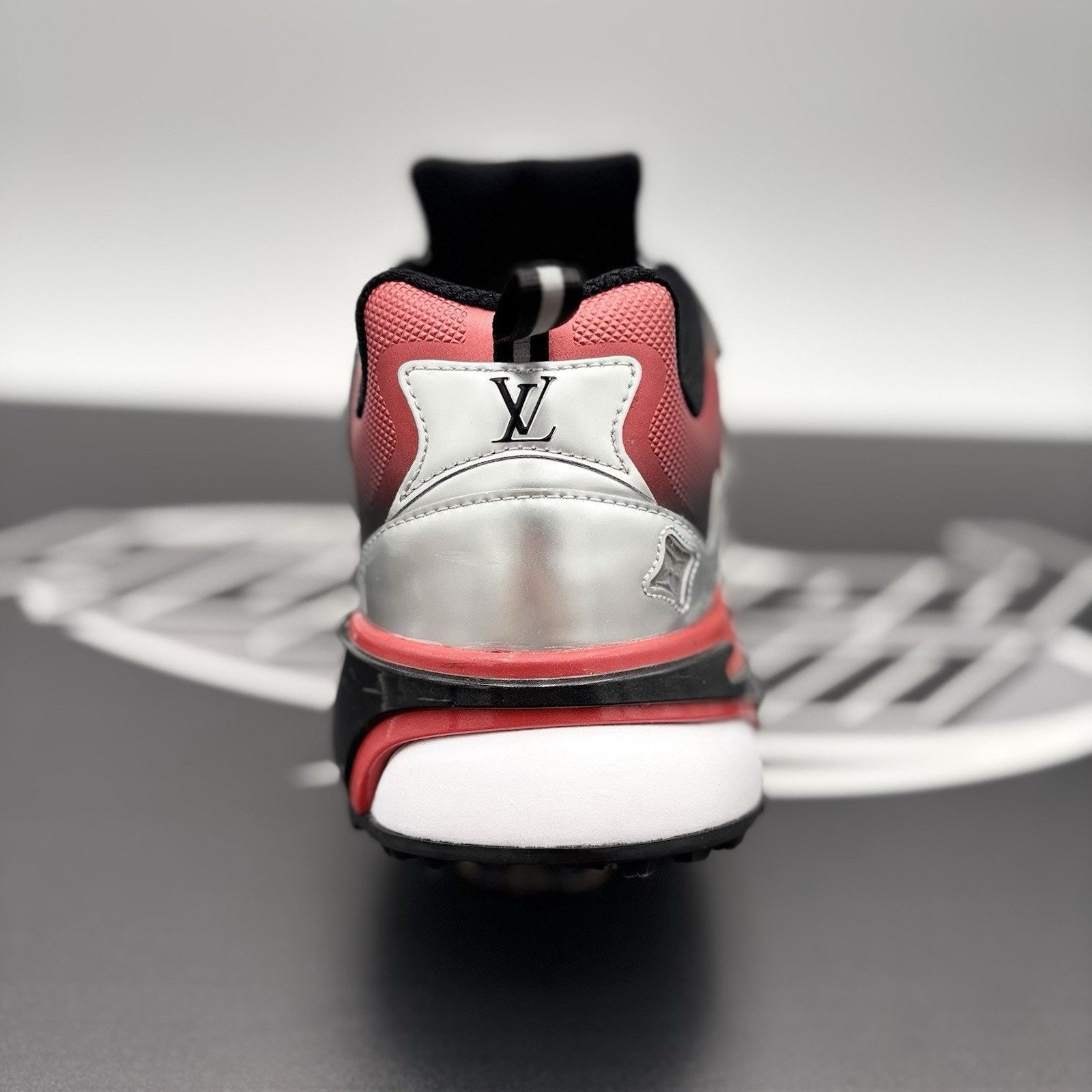 Louis Vuitton Louis Vuitton Tactic Runner ' Red Grey ' | GREAT COND! Size US 10 / EU 43 - 3 Thumbnail