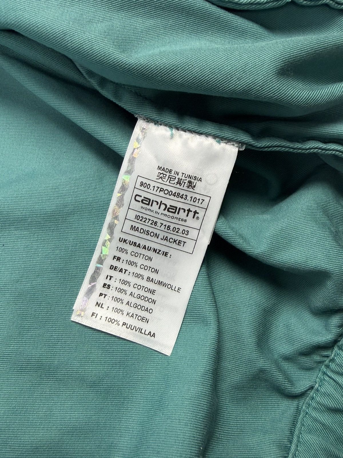 Carhartt Carhartt Lightweight Cotton Jacket Streetwear Vintage Y2K Size US XL / EU 56 / 4 - 14 Thumbnail
