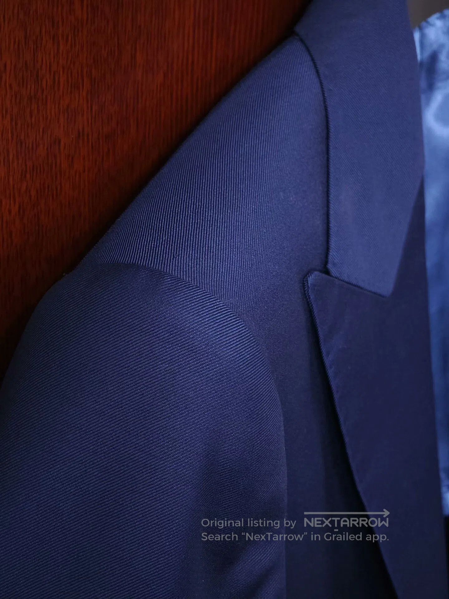 Japanese Brand Custom Italian Wool-Linen Blend Suit. Size US XS / EU 42 / 0 - 4 Thumbnail