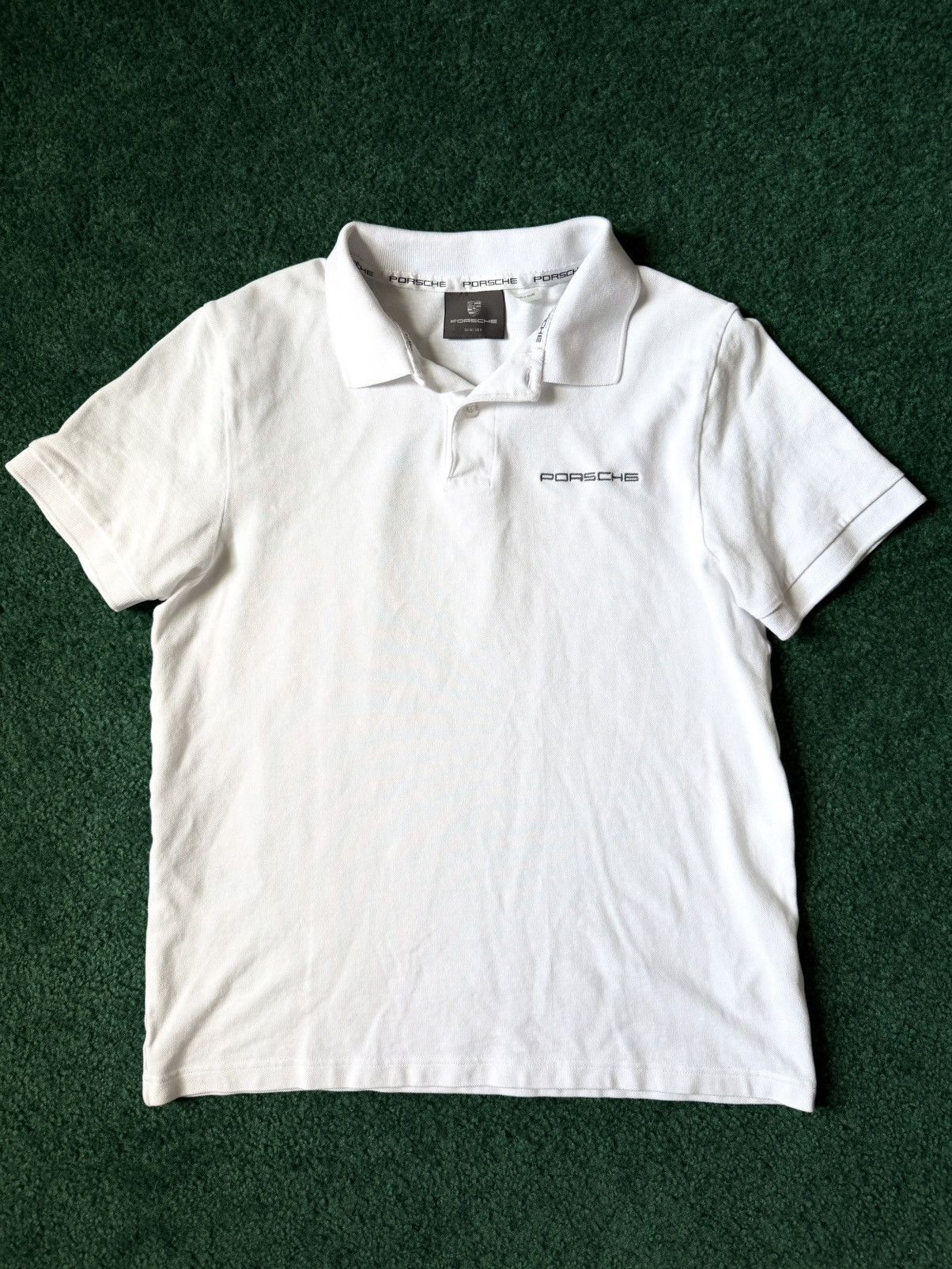 Porsche Design Porsche Men's Polo Shirt – White (Size S) Size US S / EU 44-46 / 1 - 1 Thumbnail