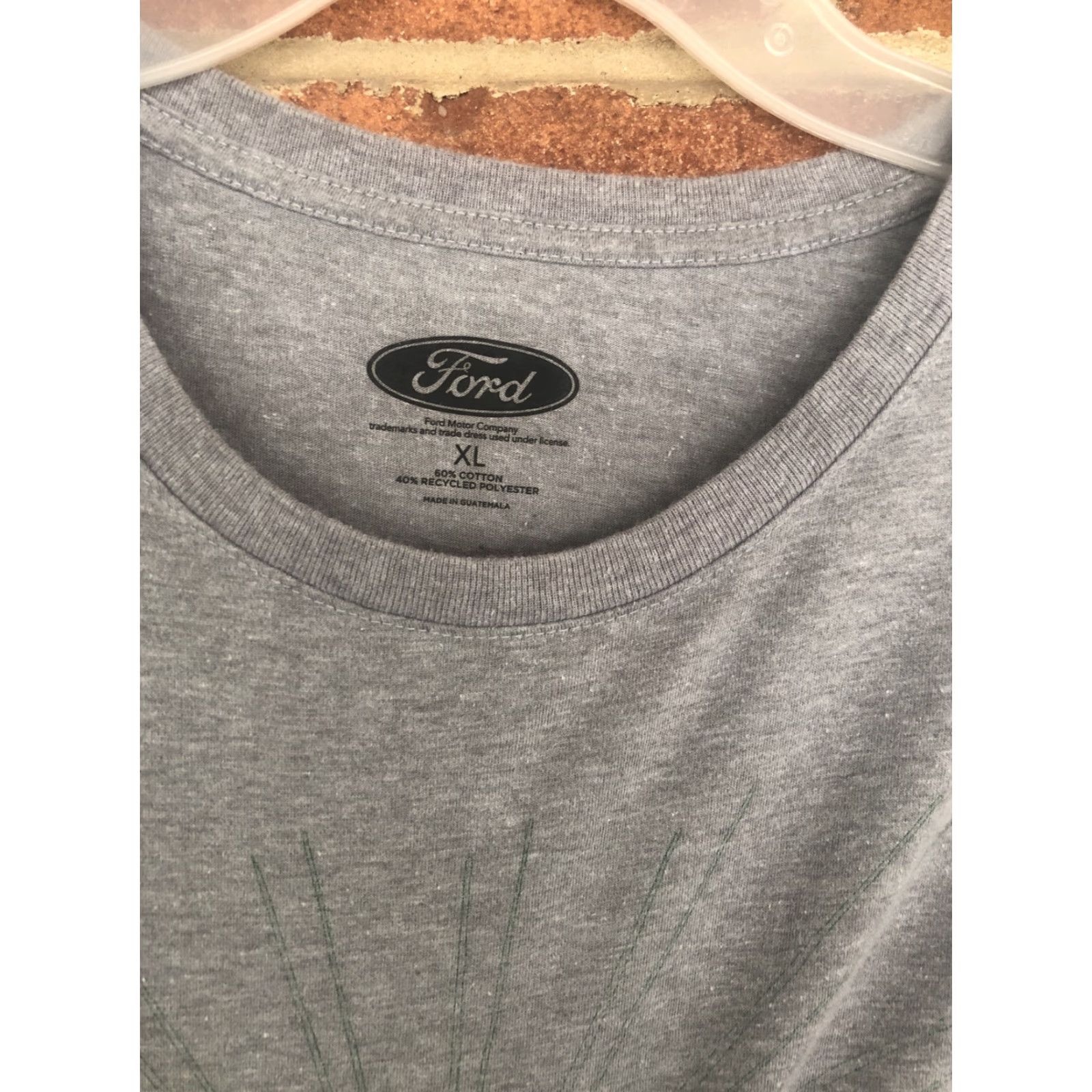 Ford Ford T-Shirt Graphic Print 4x4 Retro Look Gray XL Men Short Sleeve Size XL Size US XL / EU 56 / 4 - 3 Thumbnail