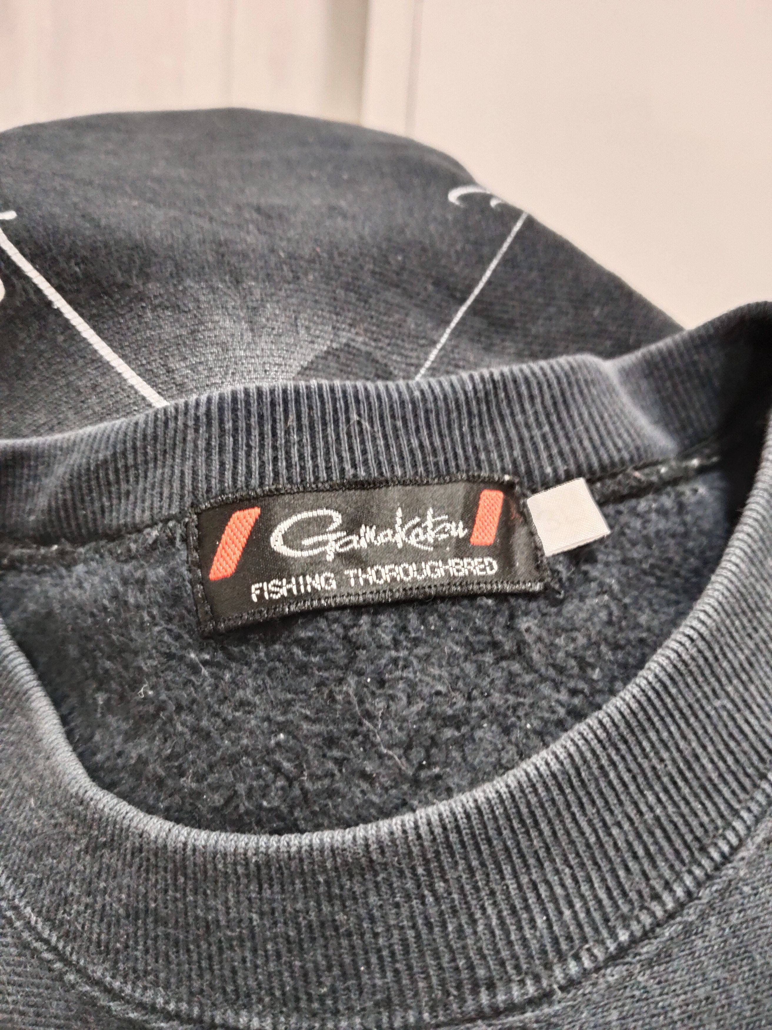 If Six Was Nine × Japanese Brand × Vintage Gamakatsu Japanese Fishing Motif Sweatshirt Size US L / EU 52-54 / 3 - 4 Thumbnail