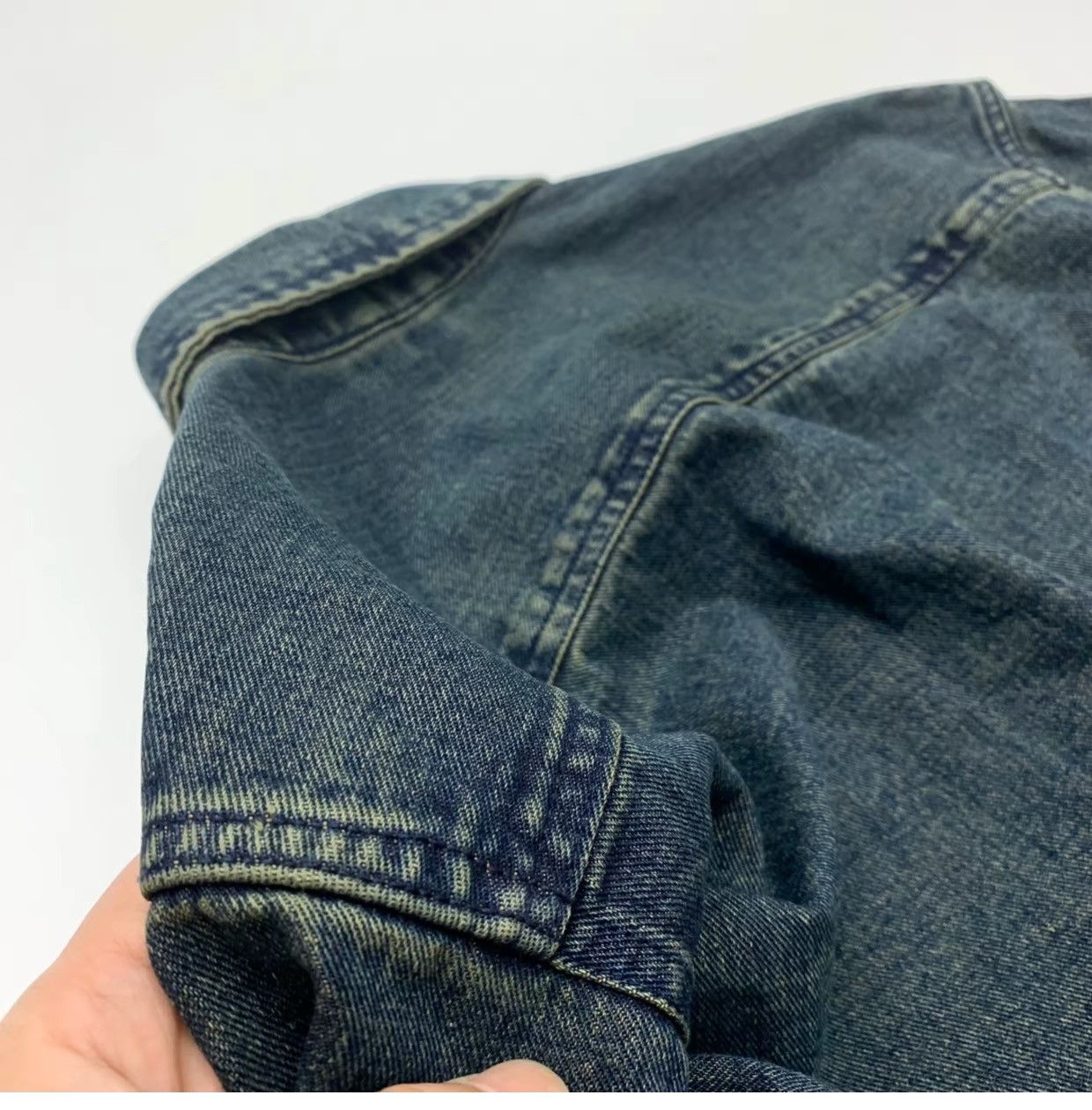 Vintage Denim Vintage Retro Style Blue Streetwear Jacket Size US L / EU 52-54 / 3 - 10 Thumbnail