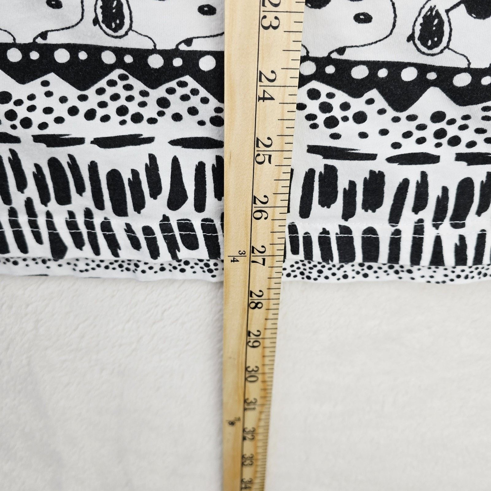 Peanuts Peanuts Snoopy Shirt Medium Black White All Over Print AOP Size US M / EU 48-50 / 2 - 7 Thumbnail