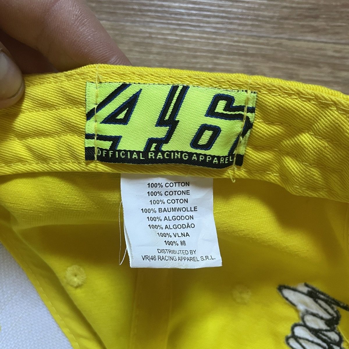 Other VR46 The Doctor Valentino Rossi Racing Yellow Baseball Cap Size ONE SIZE - 12 Thumbnail