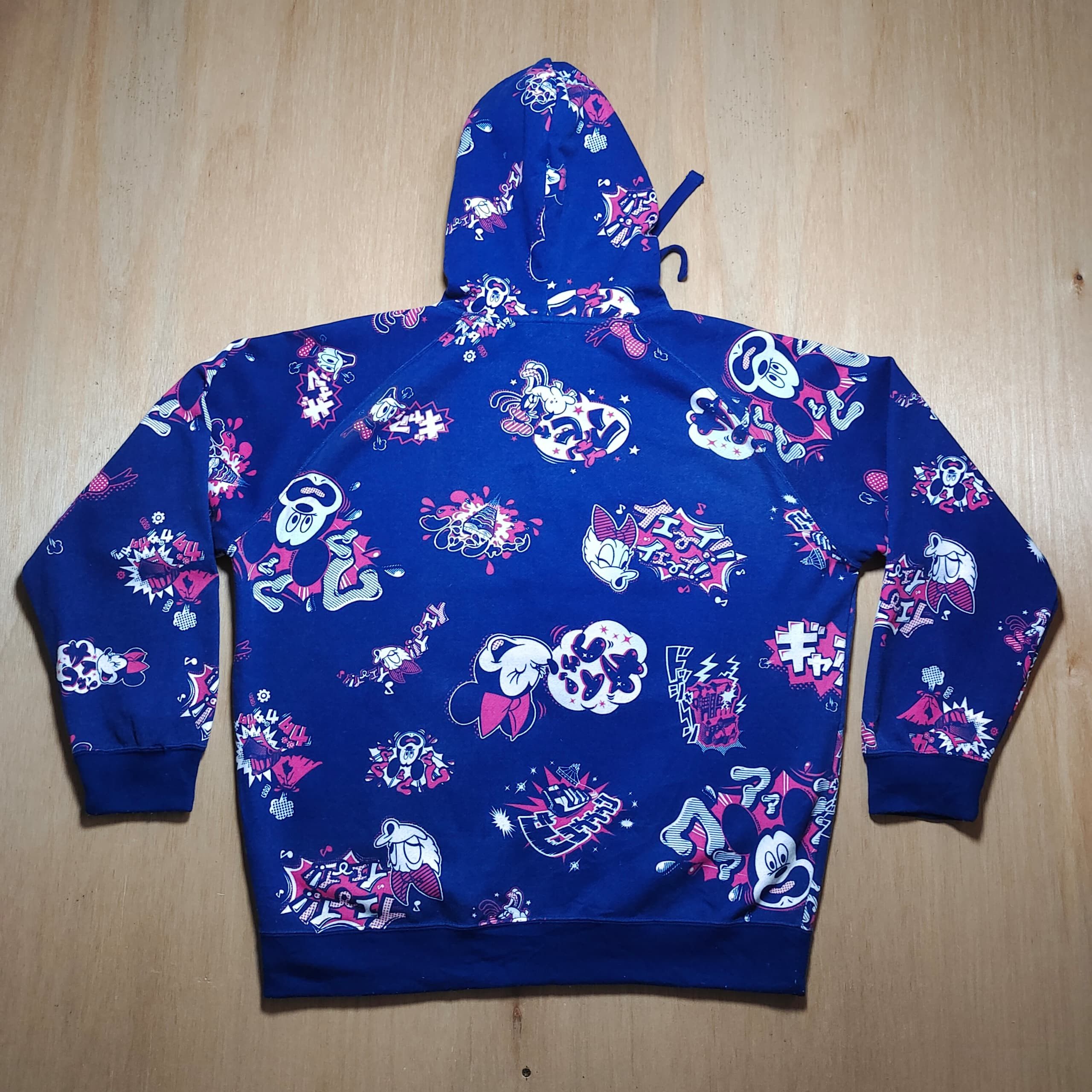 Disney ALL OVER PRINT DISNEY TOKYO FULL ZIPPER HOODIE SWEATSHIRT Size M / US 6-8 / IT 42-44 - 2 Thumbnail
