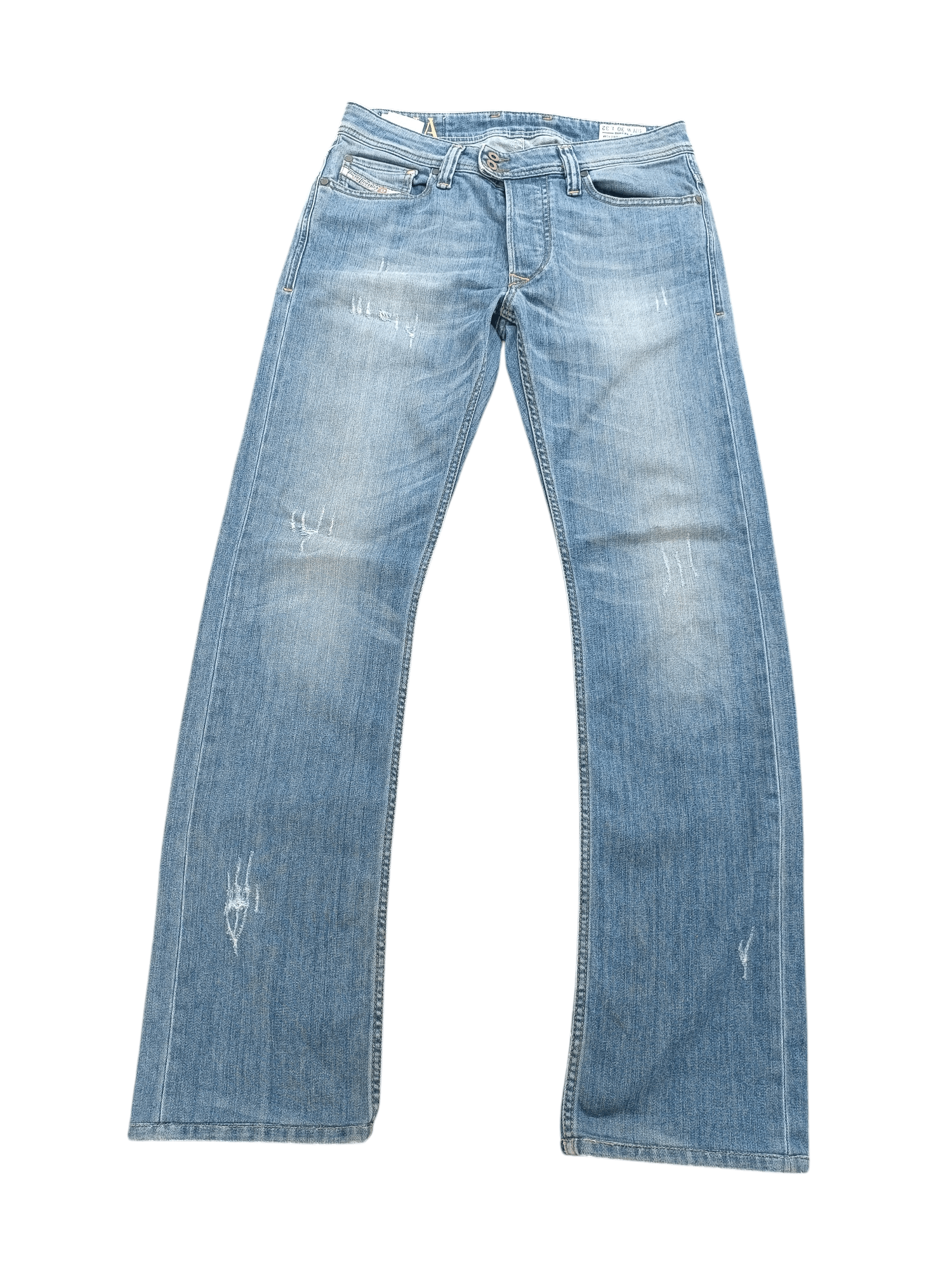 Diesel × Vintage Vintage Y2K Diesel-Co Distressed Flare Rusty Denim e201 Size US 30 / EU 46 - 1 Thumbnail
