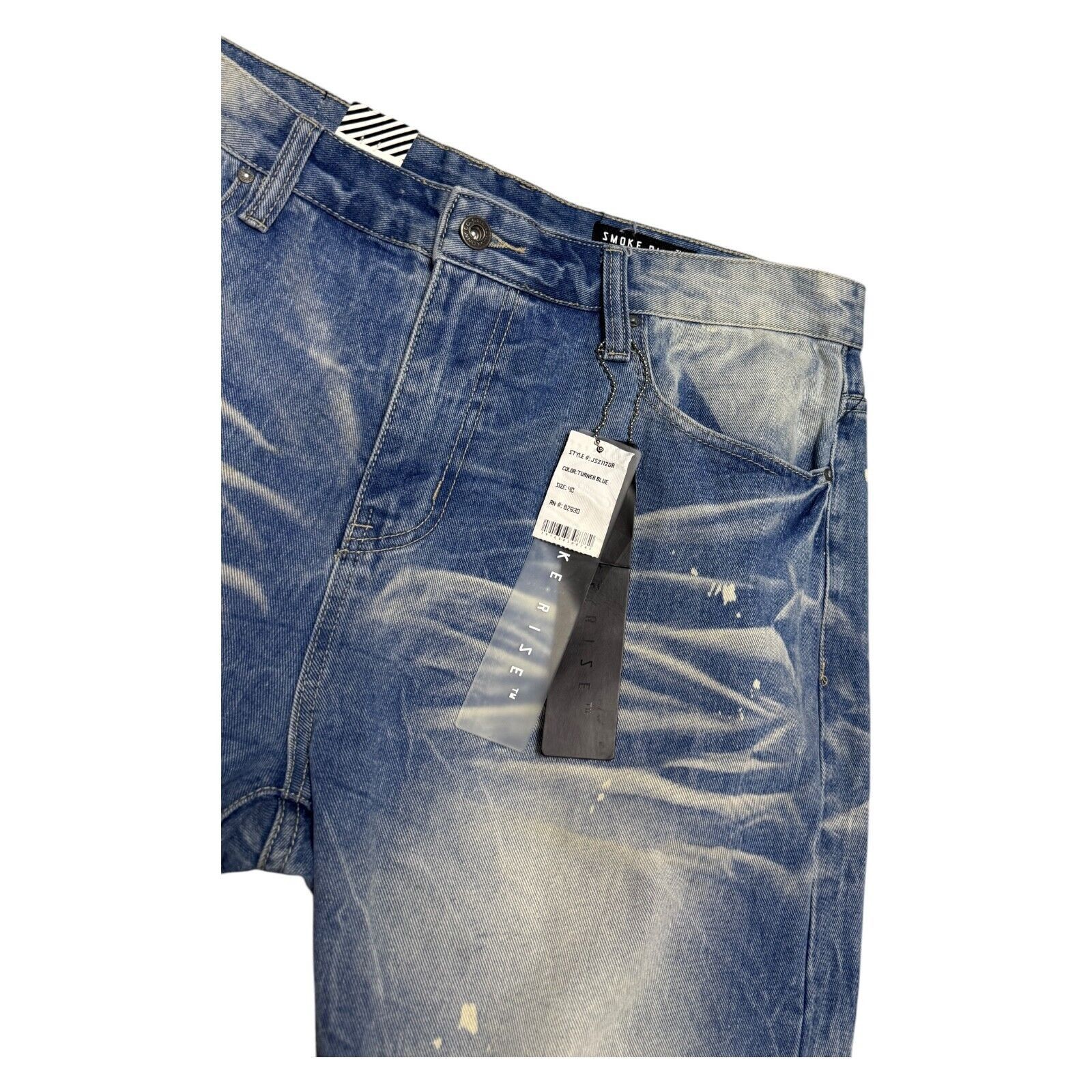 Smoke Rise NWT SMOKE RISE Distressed Summer Denim Jean Shorts Jorts XL Size US 39 - 7 Thumbnail