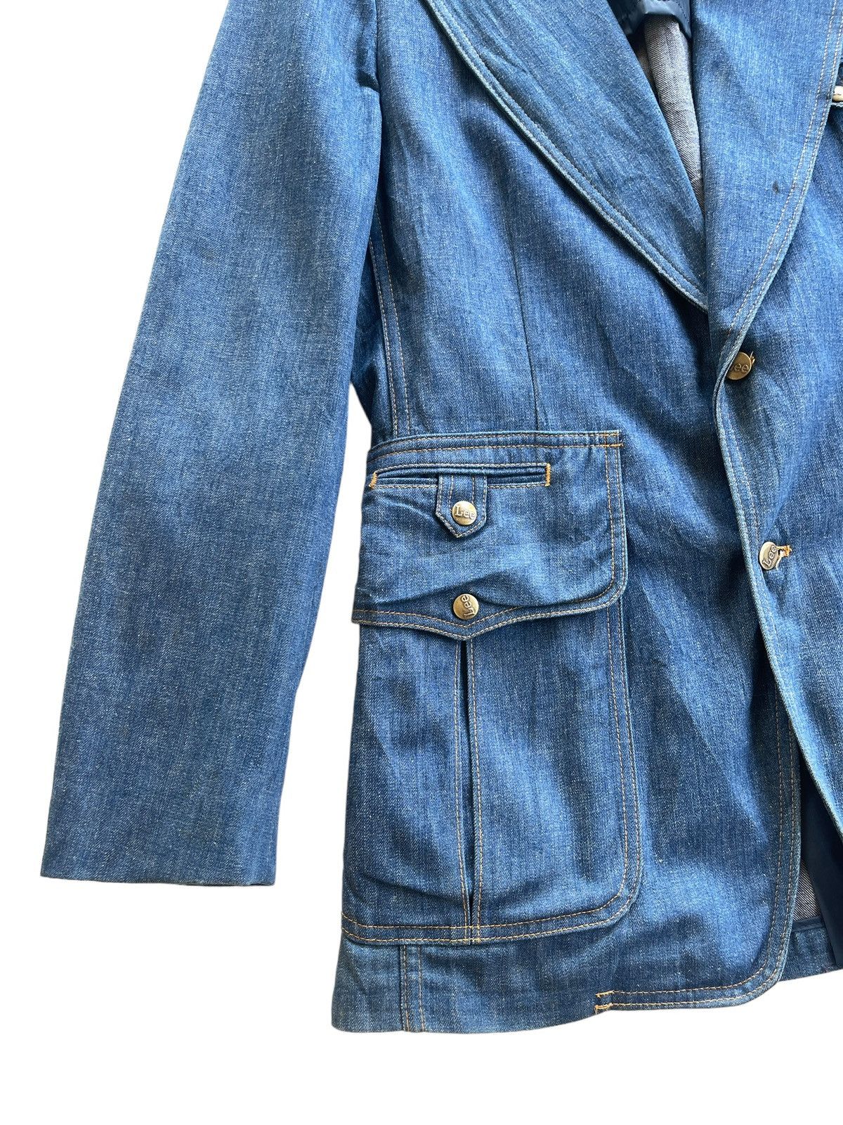 Lee Rare!!! True 70s Lee Sanfor Set Denim Jacket Size US M / EU 48-50 / 2 - 9 Thumbnail