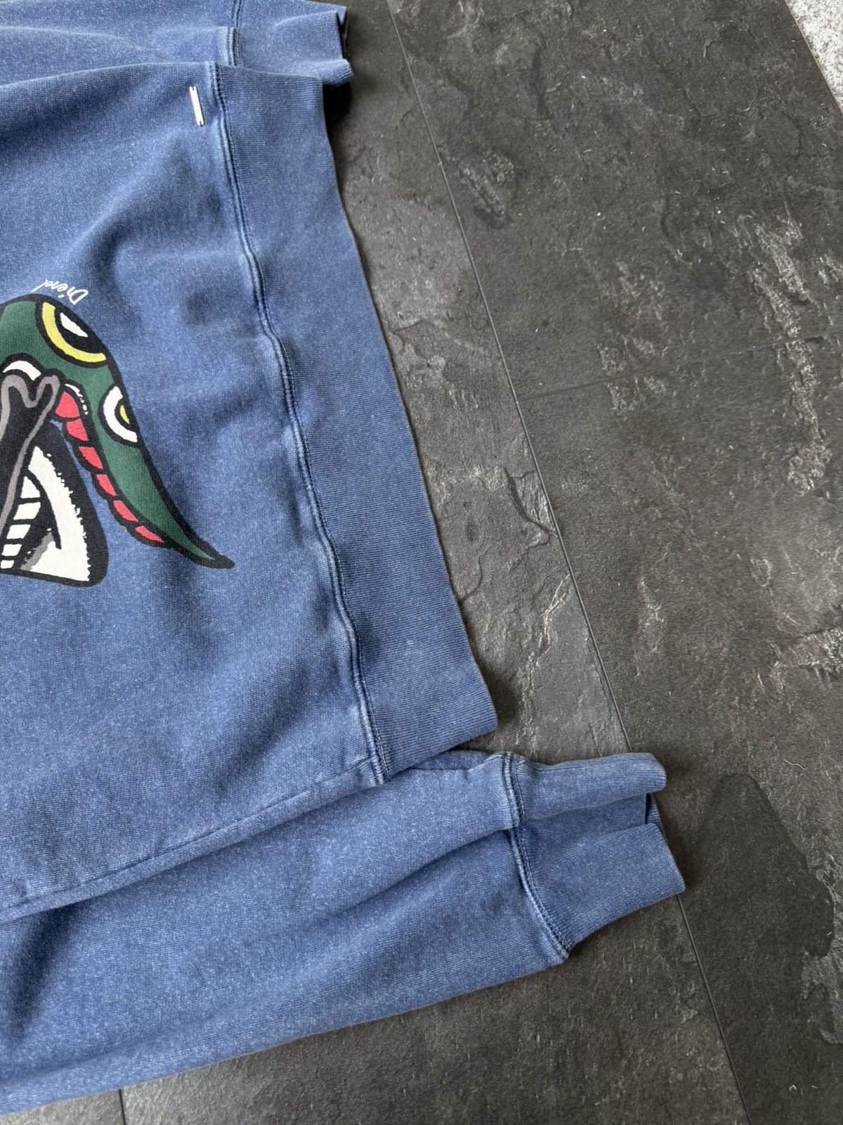 Diesel × Vintage Vintage diesel rare big logo snake sweatshirt Size US M / EU 48-50 / 2 - 5 Thumbnail