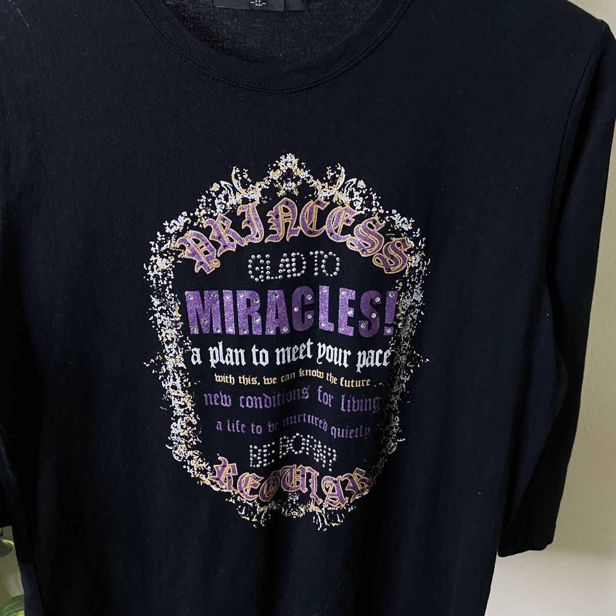 If Six Was Nine Y2K Seditionaries Poem Cyber Gothic Punk Grunge Emo LGB Size L / US 10 / IT 46 - 2 Thumbnail
