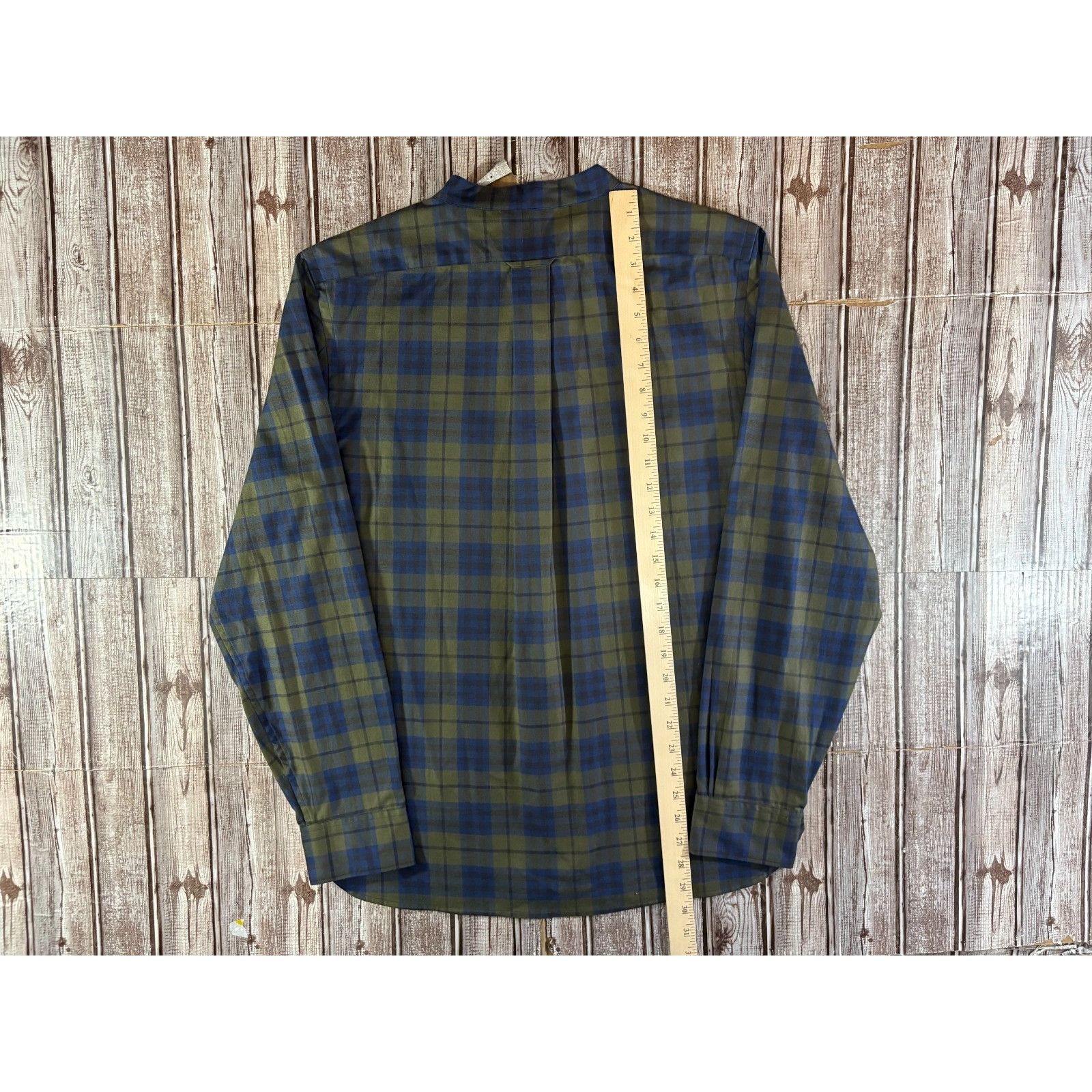 Todd Snyder TODD SNYDER X ALBINI Finest flannel plaid band collar Shirt Size US M / EU 48-50 / 2 - 4 Thumbnail