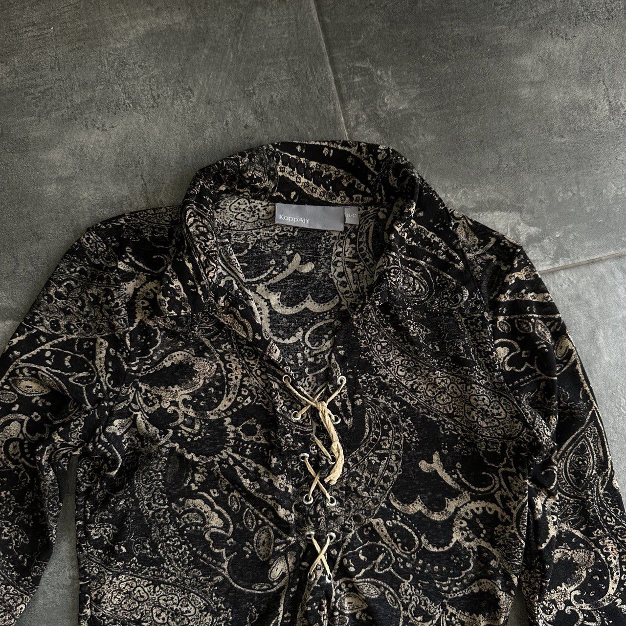 Japanese Brand × Vintage Vintage Japanese Style Long-sleeve T-shirts Y2K Grunge Size S / US 4 / IT 40 - 3 Thumbnail