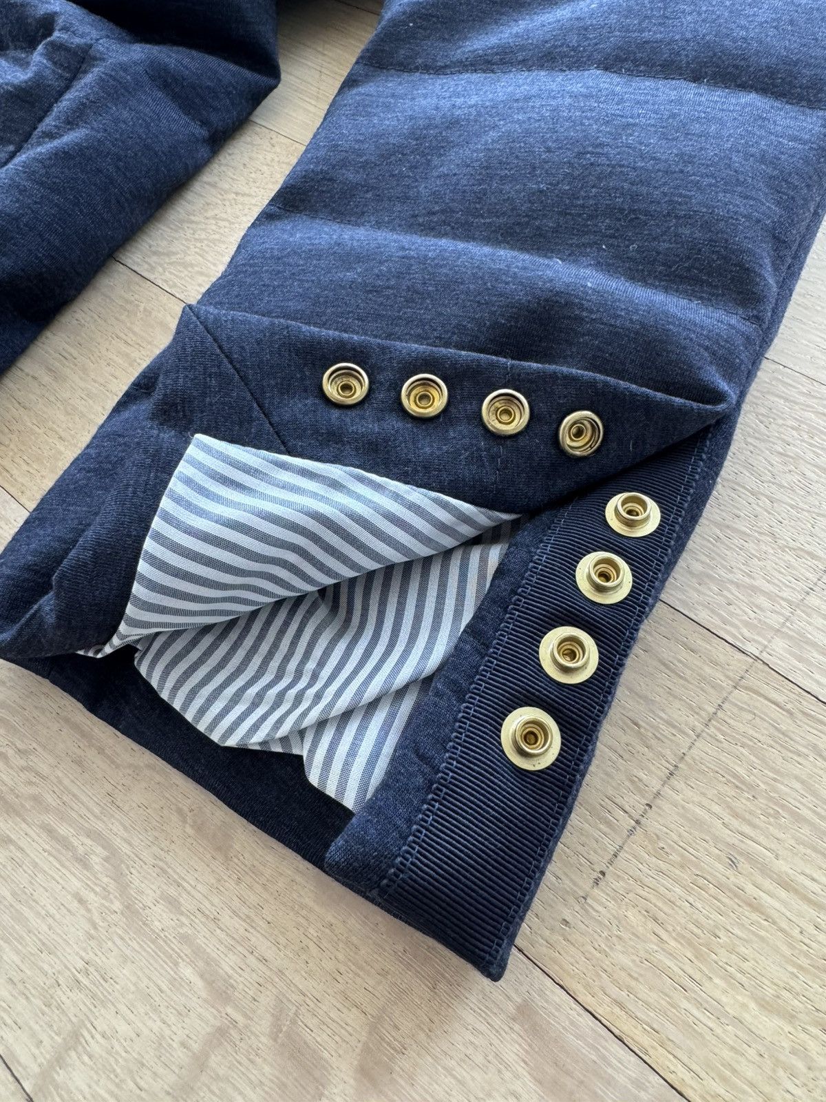 Moncler Gamme Bleu × Thom Browne Limited Edition Down Blazer by Thom Brown for Moncler Size US M / EU 48-50 / 2 - 14 Thumbnail