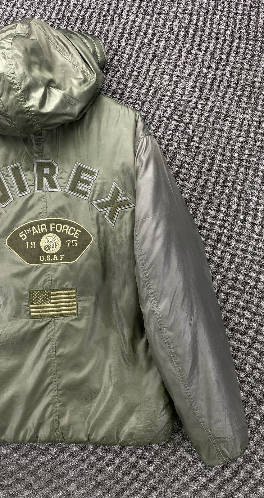 Avirex × Vintage Vintage Avirex Us Air Force Down Jacket Size US XL / EU 56 / 4 - 3 Thumbnail
