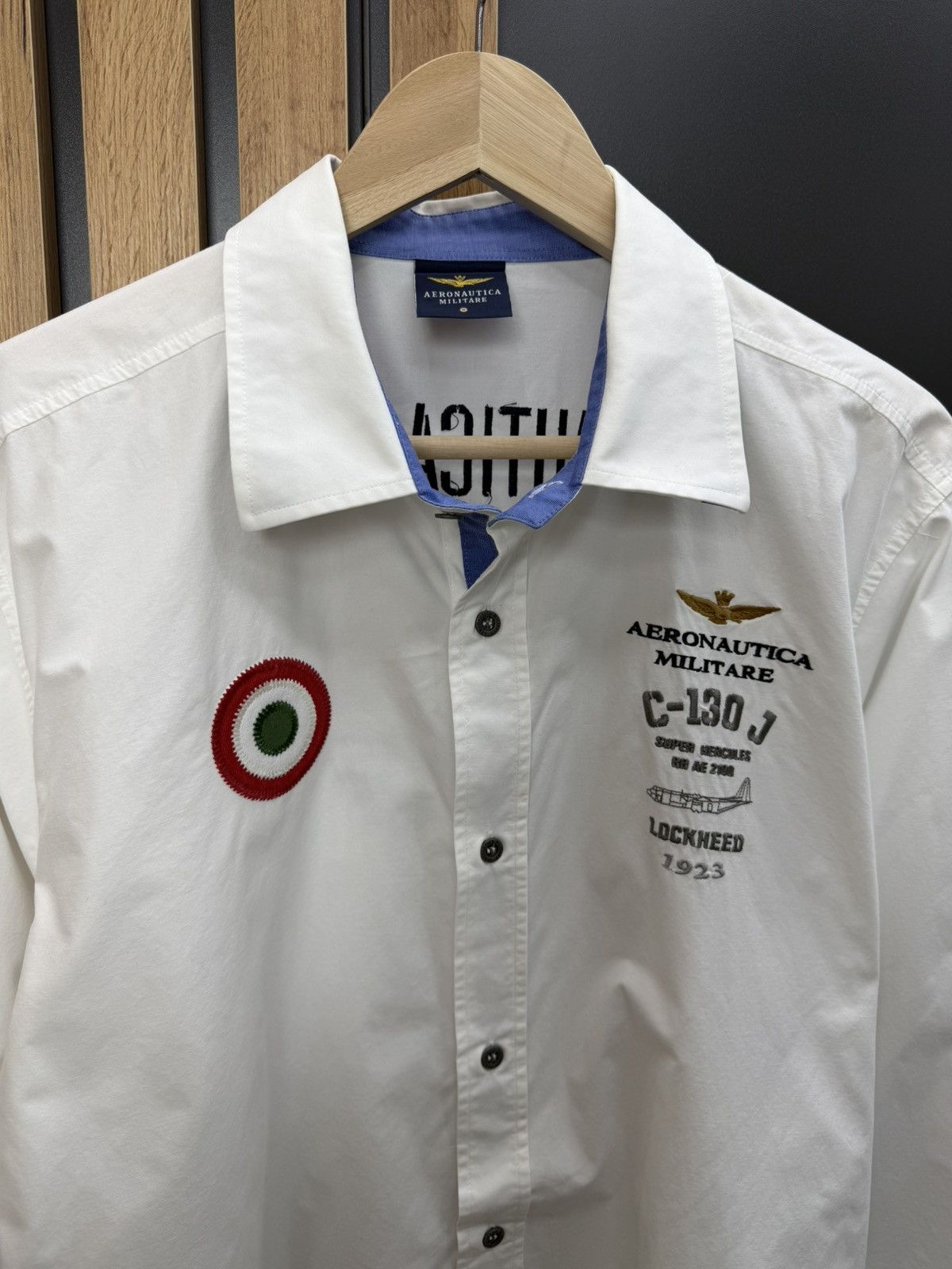 Aeronautica Militare Aeronautica Militare Long Sleeve Shirt White Size XXL Size US XXL / EU 58 / 5 - 2 Thumbnail