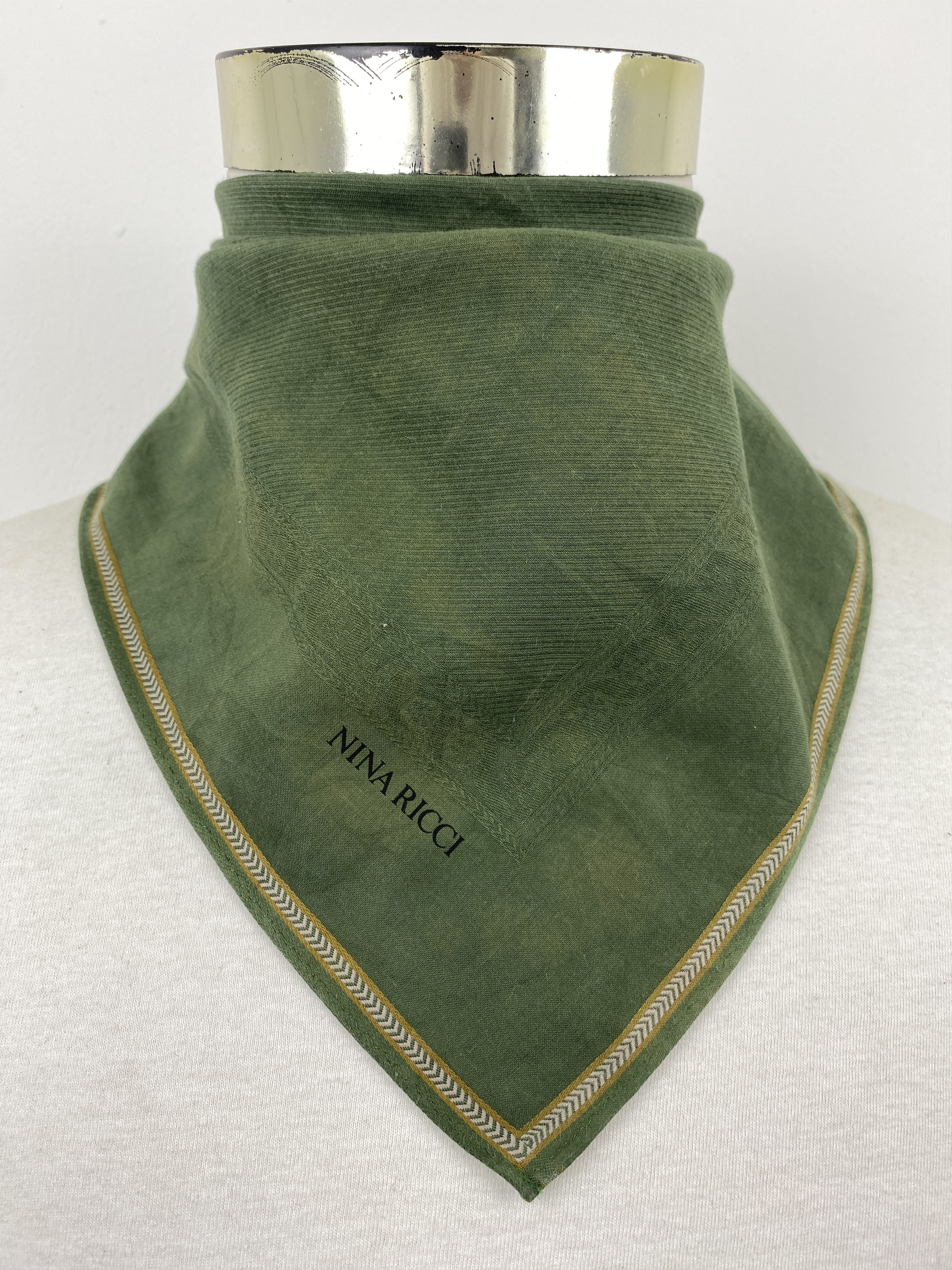 Nina Ricci Nina Ricci Handkerchief Neckerchief Bandana HKC0728 Size ONE SIZE - 2 Thumbnail