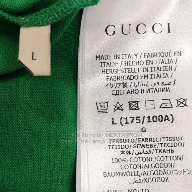 Gucci Gucci Colorblock Logo Long. Size US L / EU 52-54 / 3 - 6 Thumbnail