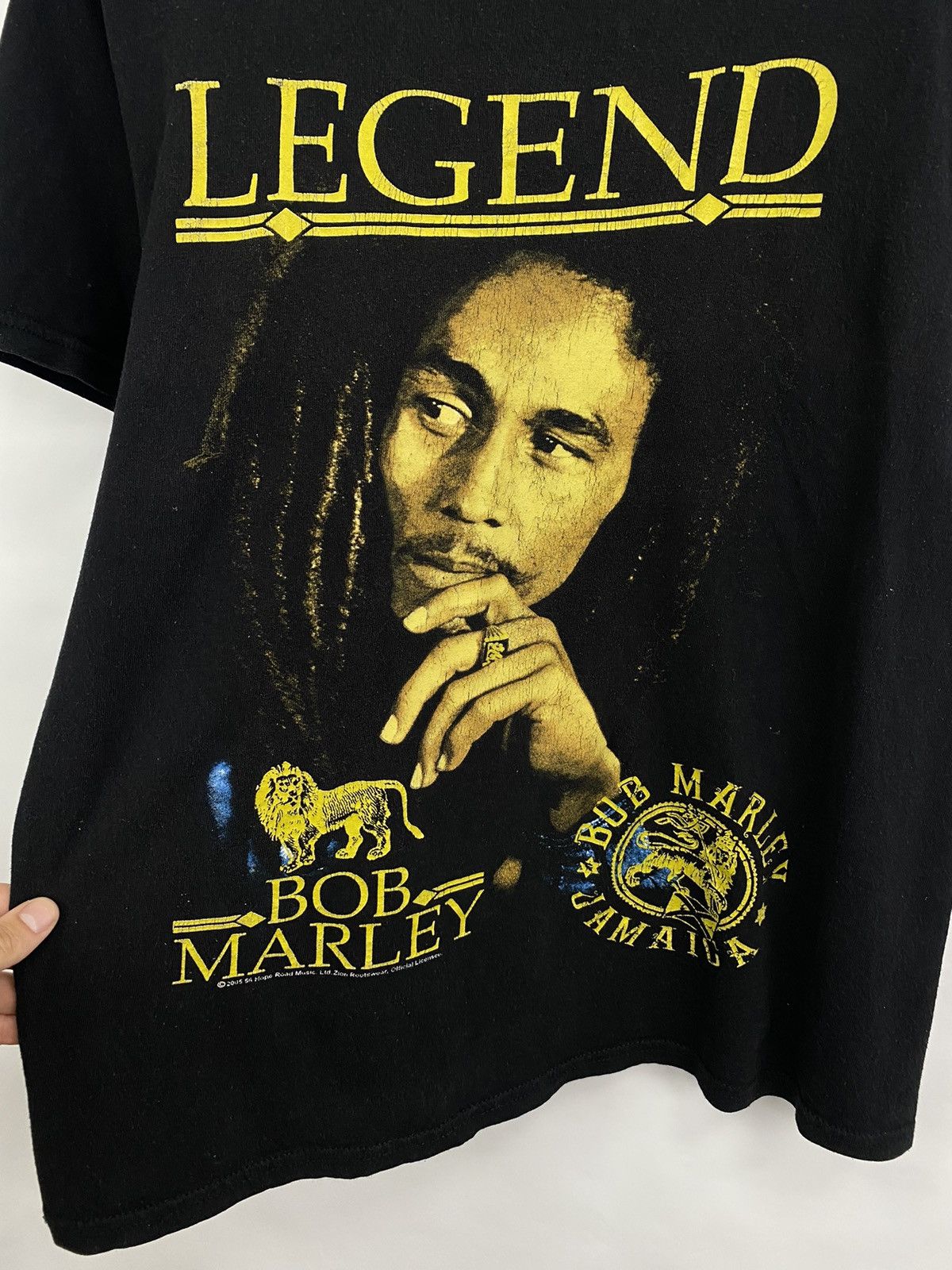 Bob Marley 🇯🇲 Vintage 2005 Bob Marley Legend Rastafari Haile Selassie Size US M / EU 48-50 / 2 - 4 Thumbnail