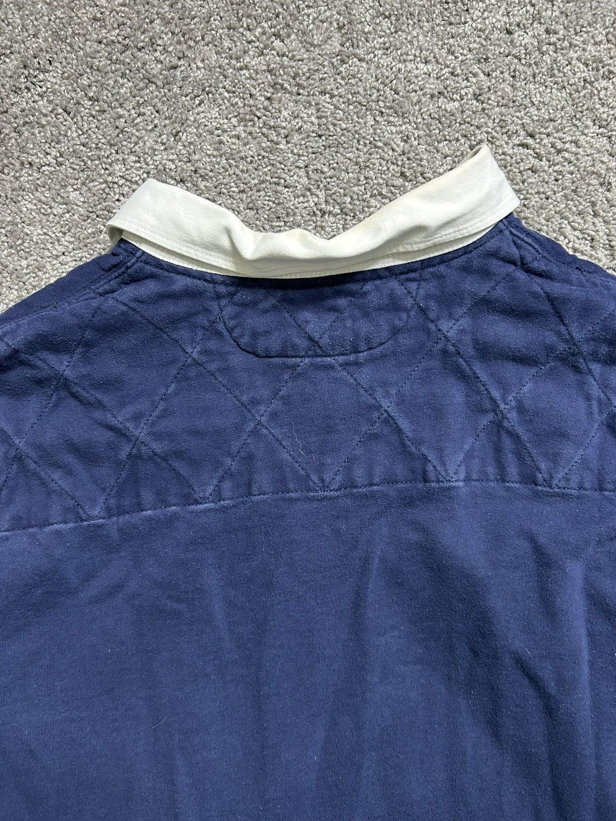 Polo Ralph Lauren Vintage 90s Polo Ralph Lauren Rugby Quilted Padded Long Size US XL / EU 56 / 4 - 8 Thumbnail