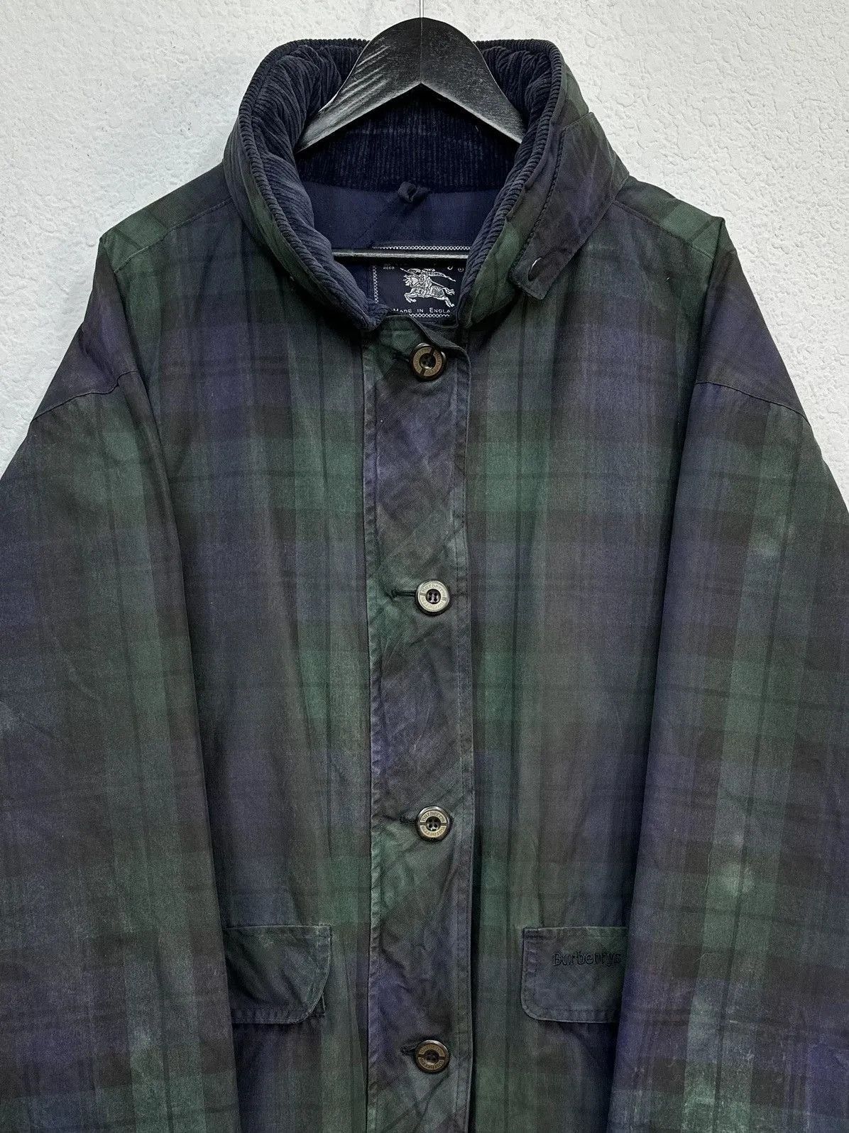 Barbour Burberry Barbour England Vintage Coat LBG JACKET Size US L / EU 52-54 / 3 - 3 Thumbnail