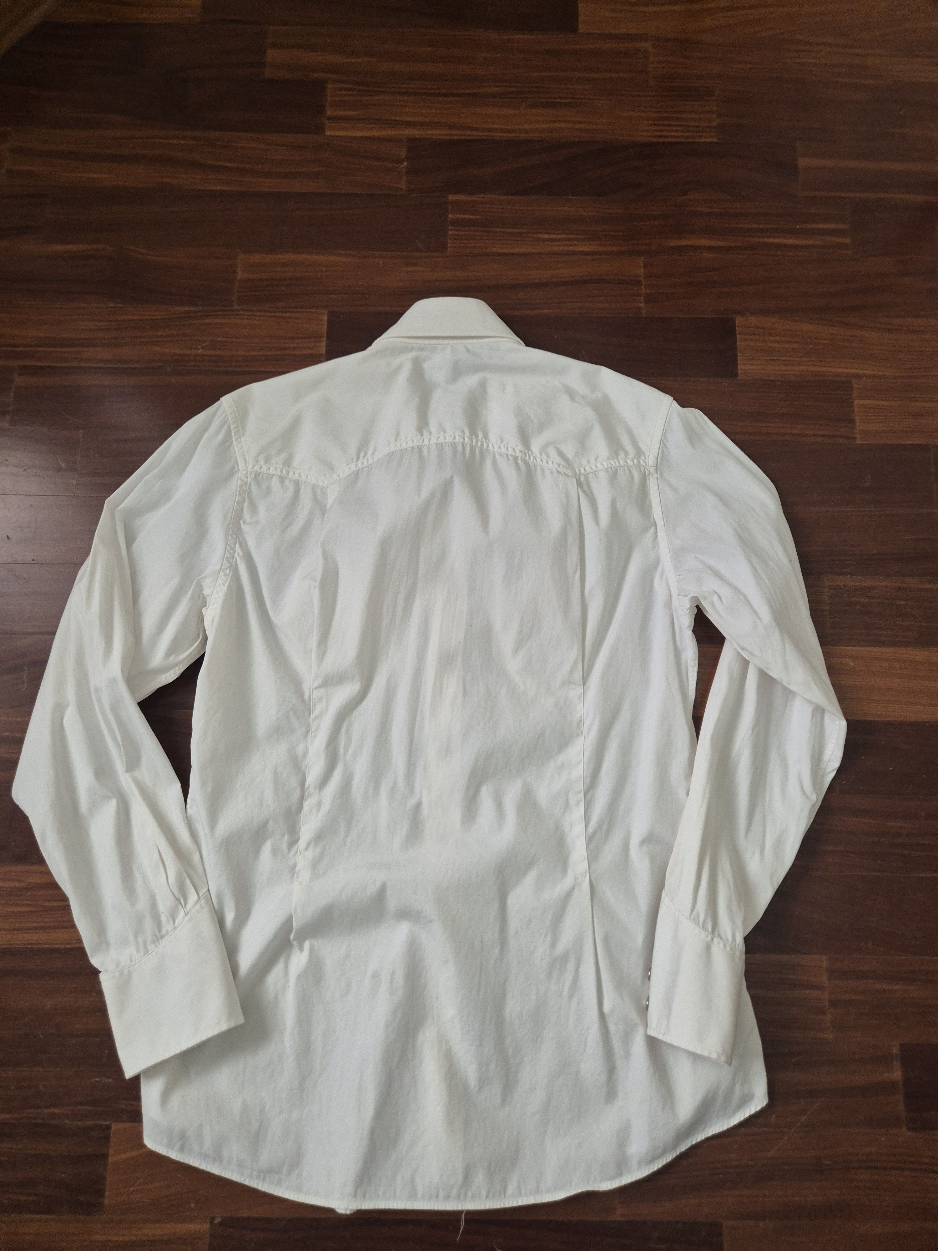 Gucci S/s 2004 white cotton western shirt Size US M / EU 48-50 / 2 - 4 Thumbnail
