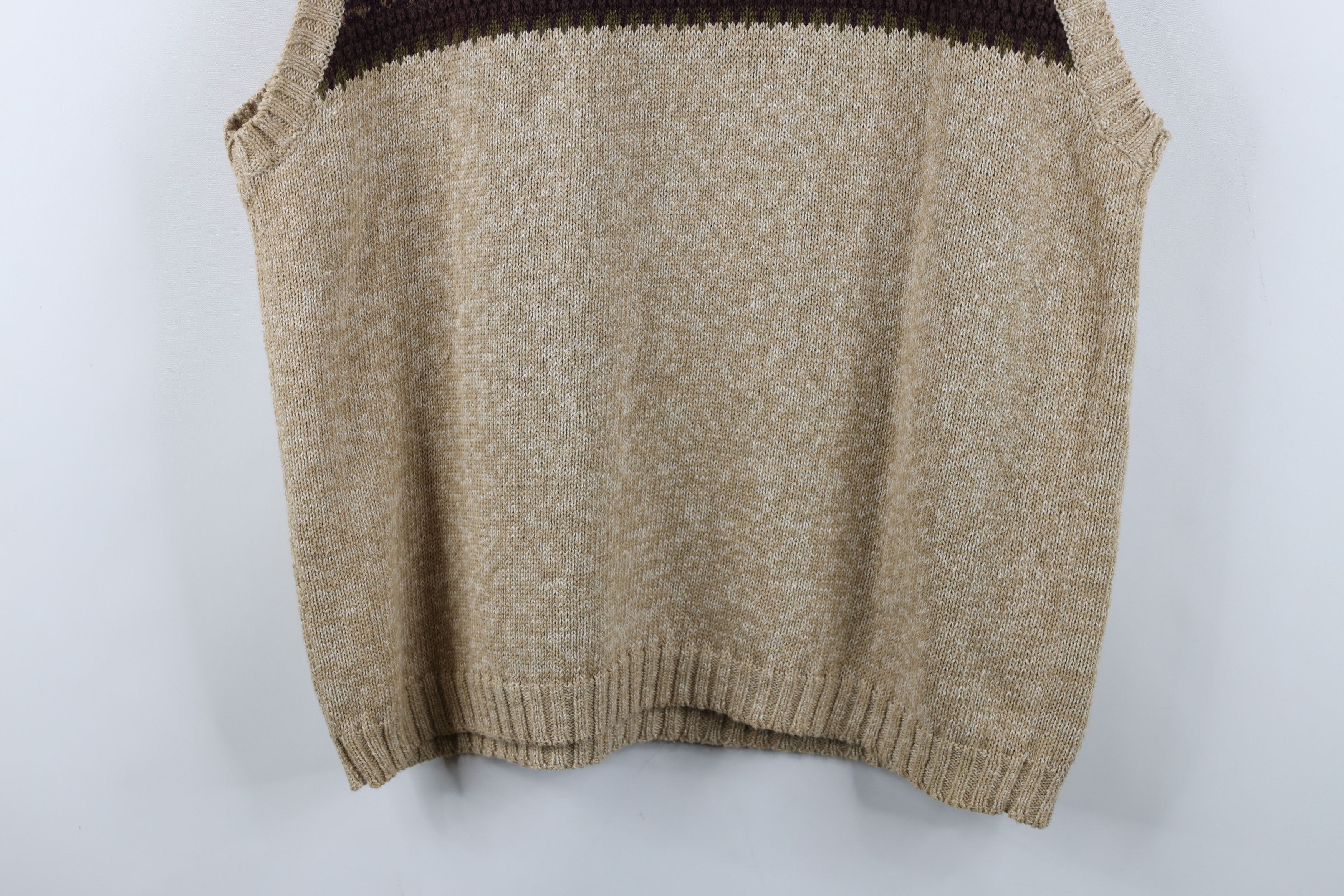 American Eagle Outfitters Vintage 90s American Eagle Outfitters Knit Sweater Vest Size US L / EU 52-54 / 3 - 9 Thumbnail