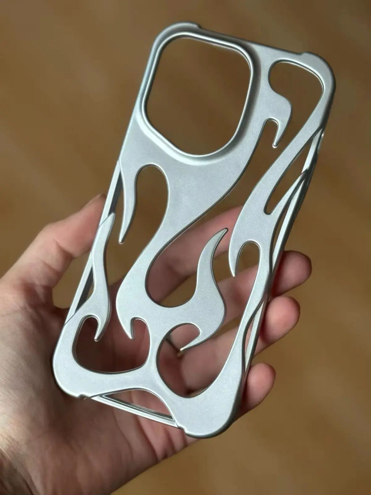Designer × Other iPhone 14/15/16 Pro Max 3D Flame Phone Case Cover Size ONE SIZE - 1 Thumbnail