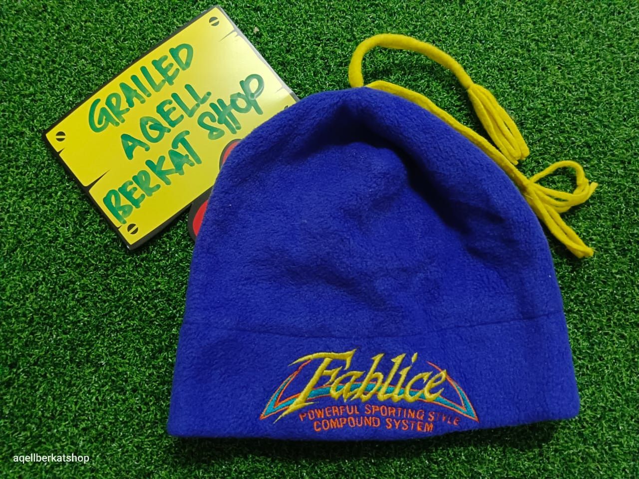 Japanese Brand FABLICE Japan Fleece Snowcap Beanie Size ONE SIZE - 1 Thumbnail