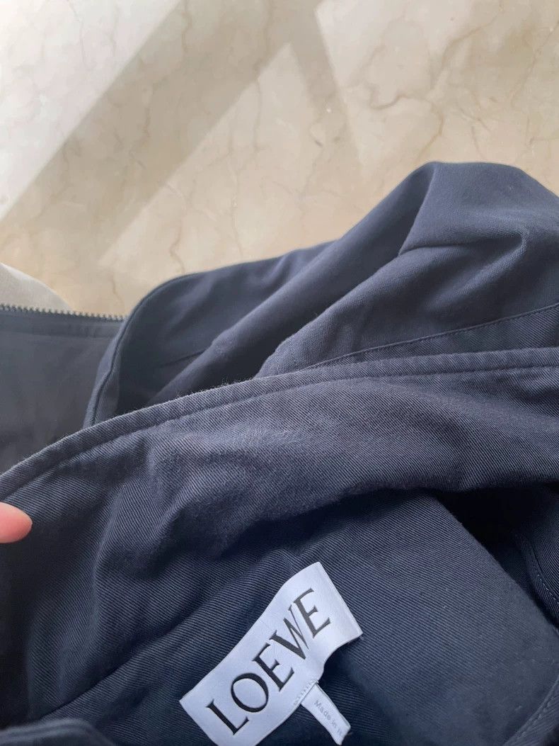Loewe loewe Dark blue frock hooded jacket 2503-Nextarrow Size US L / EU 52-54 / 3 - 7 Thumbnail