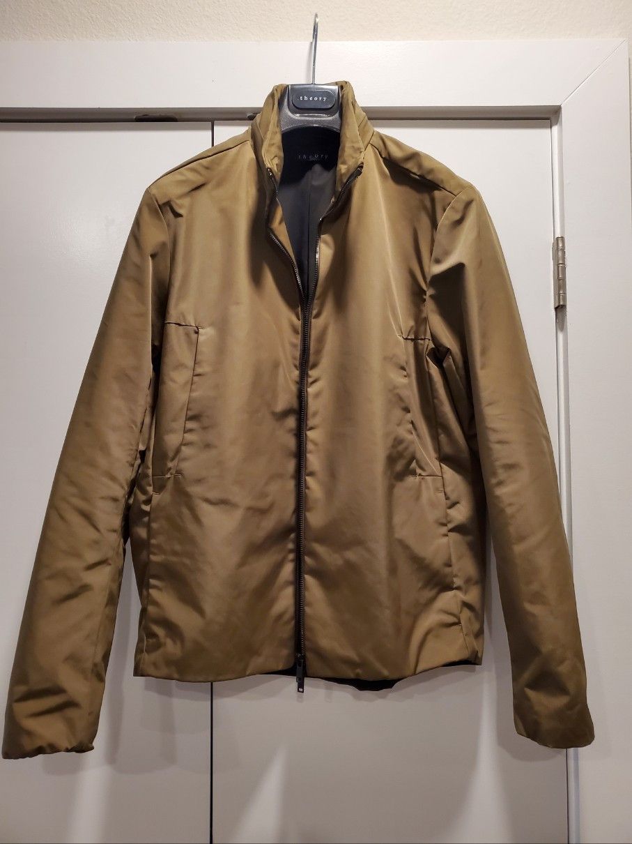 Theory Theory Beige Blouson Sz M Size US M / EU 48-50 / 2 - 1 Thumbnail