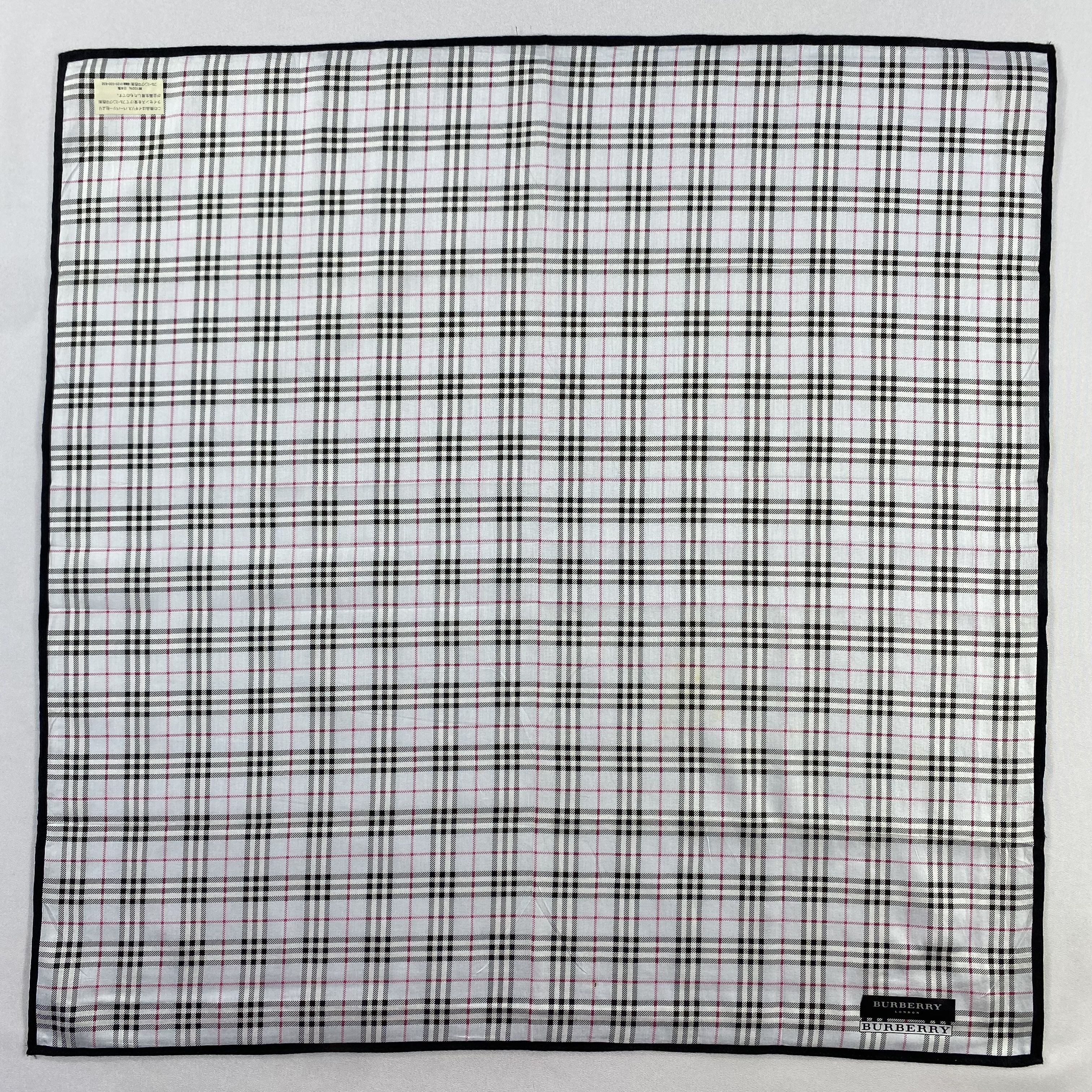 Burberry × Vintage Burberry Handkerchief / Neckerchief / Bandana-P1580 Size ONE SIZE - 1 Thumbnail