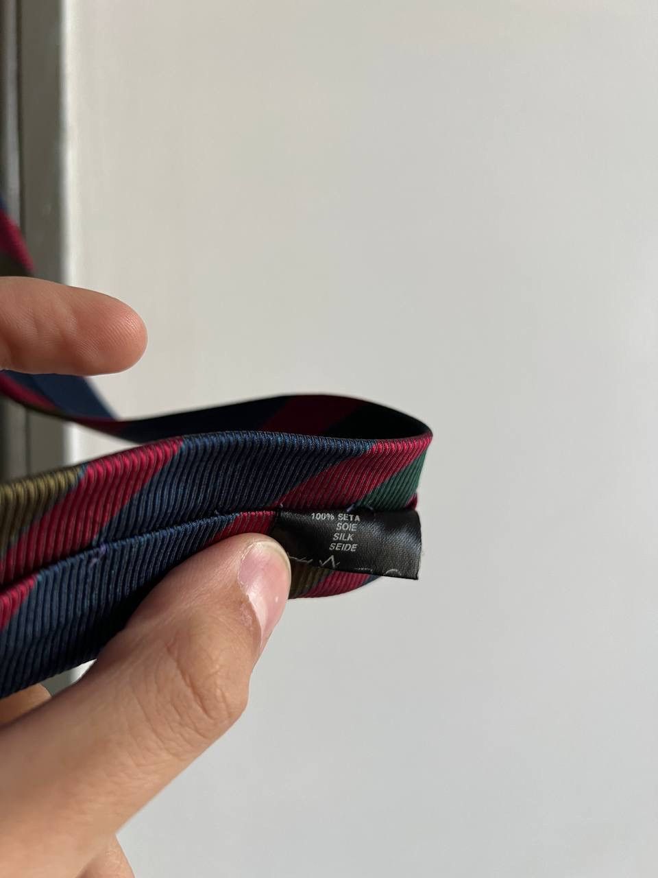 Jil Sander × Vintage Vintage Jil Sander Striped Tie Size ONE SIZE - 7 Thumbnail