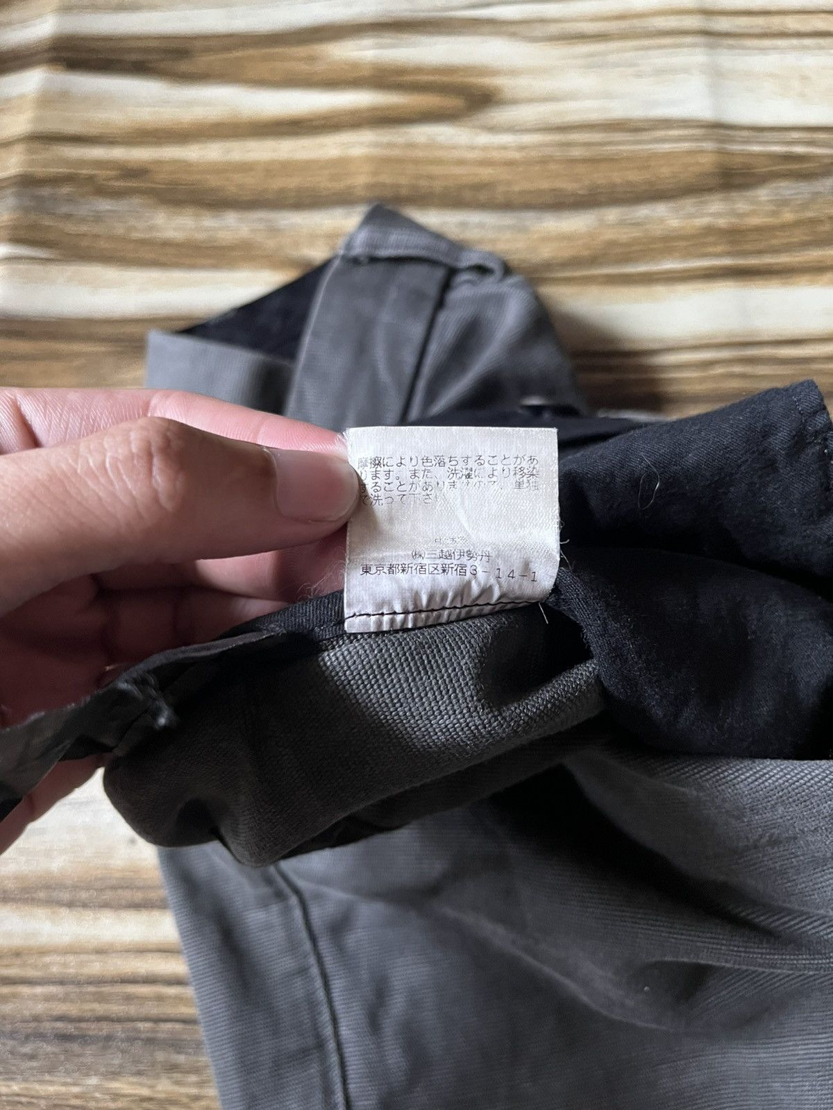 Alexander Wang Contrast Double Knee Cotton Gray and Black Size US 30 / EU 46 - 12 Thumbnail