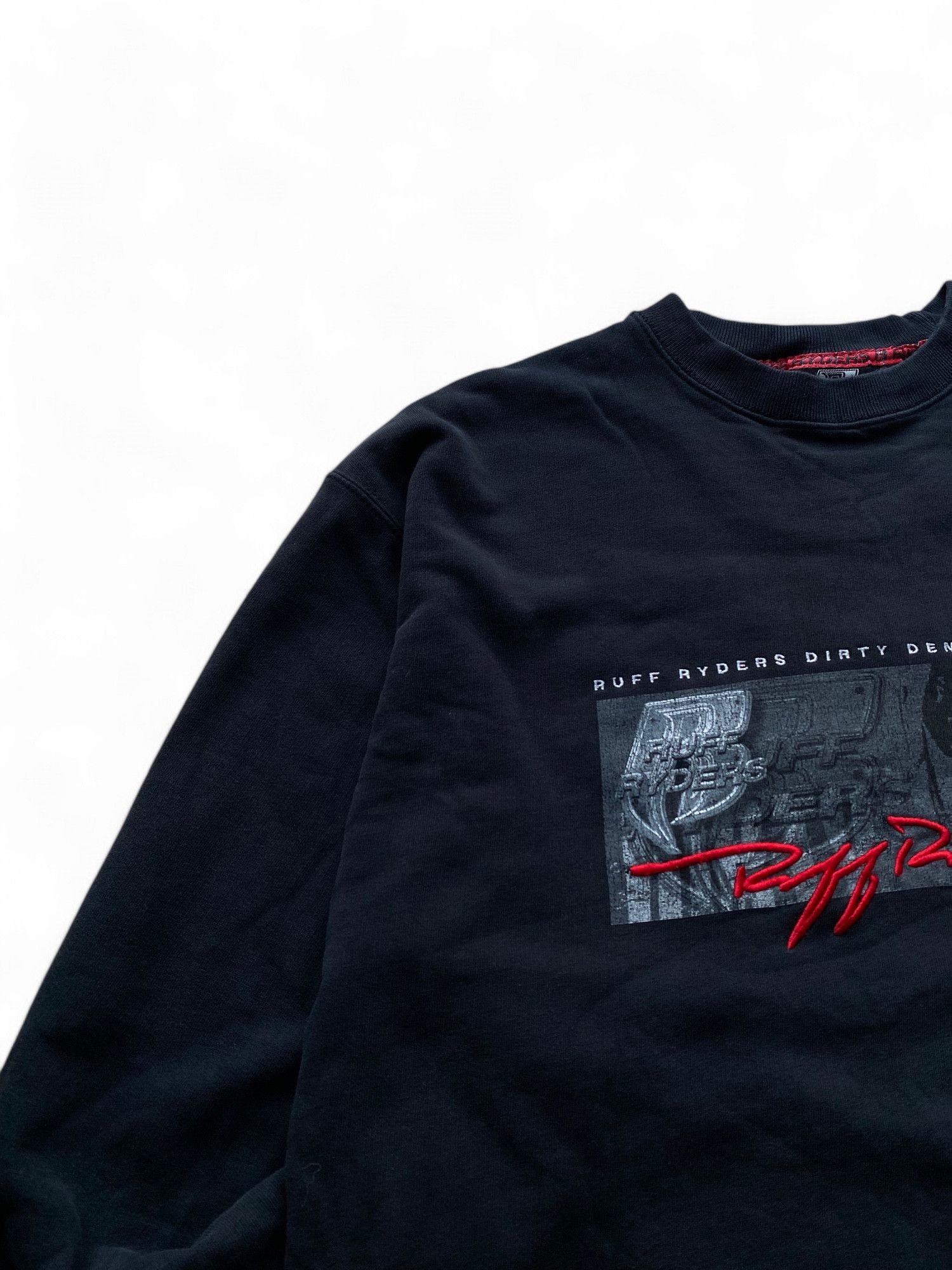 Rap Tees × Ruff Ryders Ruff Ryders Dirty Denim 2000 Sweatshirt Size US XL / EU 56 / 4 - 6 Thumbnail