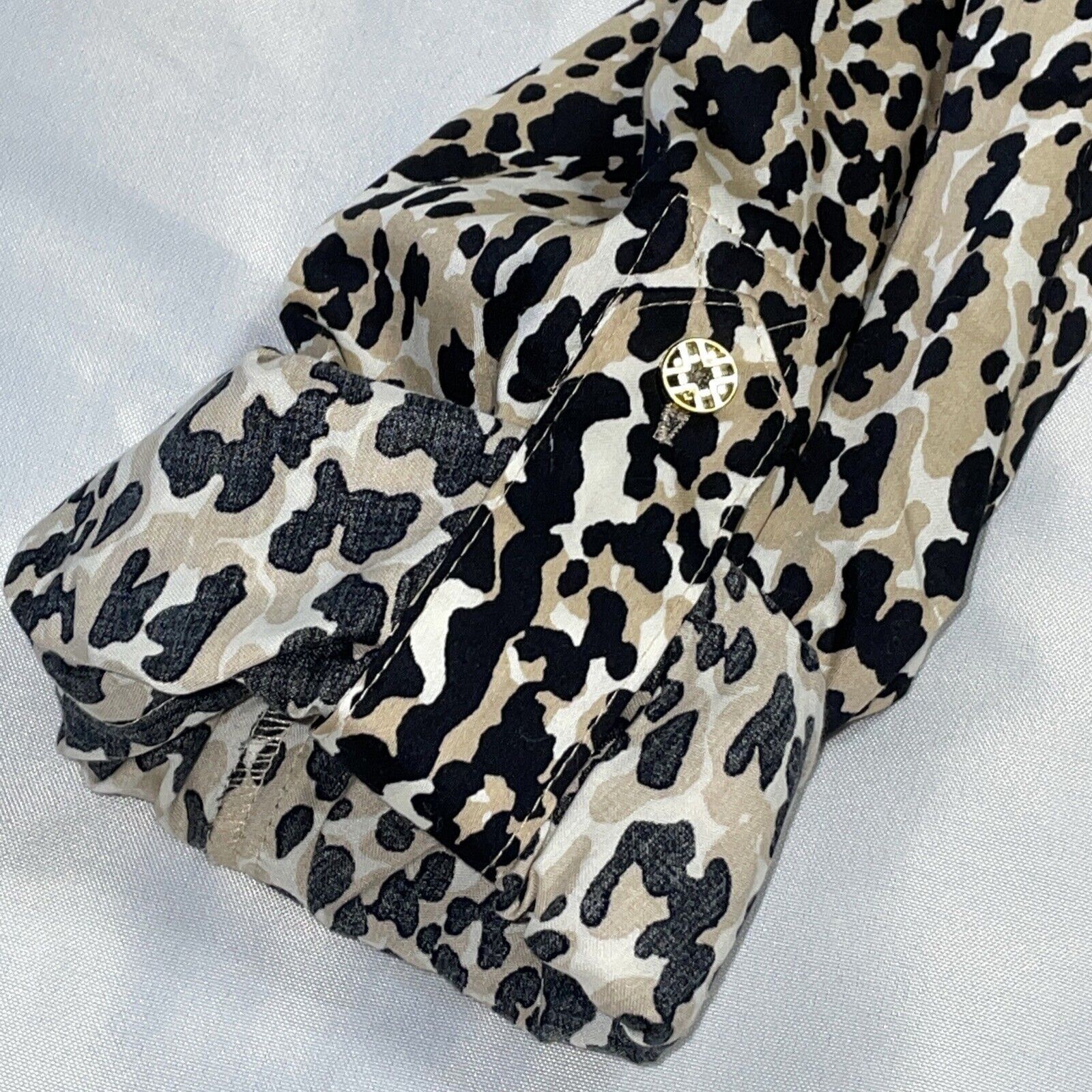 Other Jaclyn Smith Animal Print Button Up Blouse Size Medium With Size M / US 6-8 / IT 42-44 - 6 Thumbnail