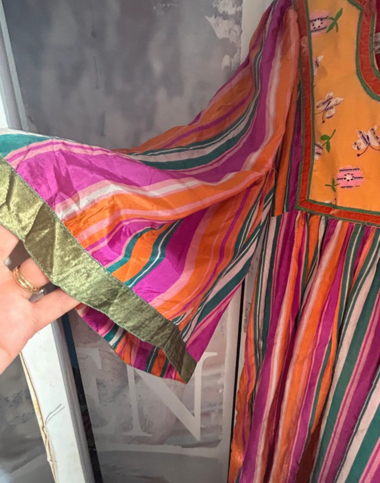 Other Vintage 1970s Rumak plus Sample dress, XS Size XS / US 0-2 / IT 36-38 - 8 Thumbnail