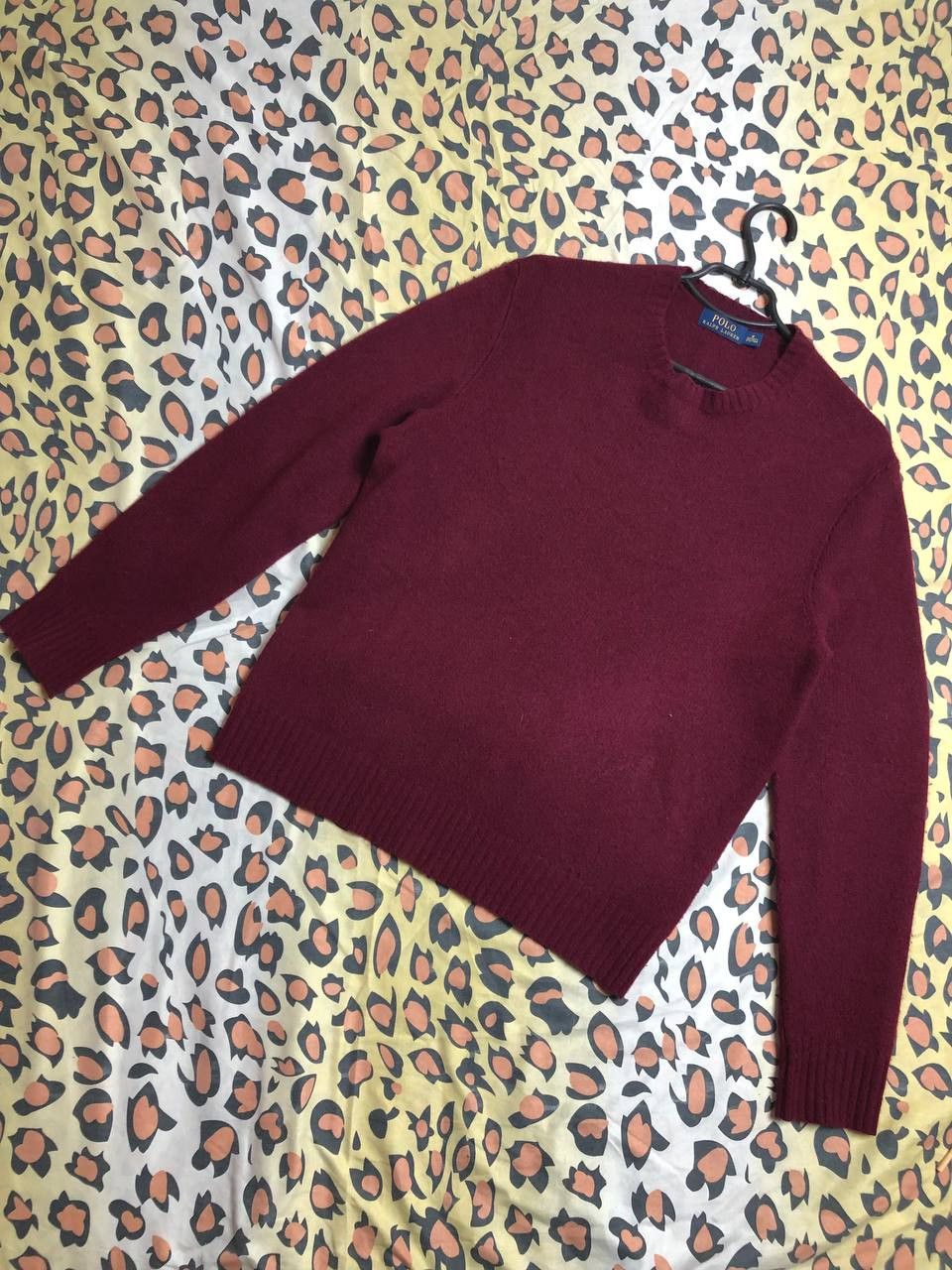 Polo Ralph Lauren Vintage Polo Ralph Lauren Wool V-Neck Sweater Luxury Size US M / EU 48-50 / 2 - 1 Thumbnail